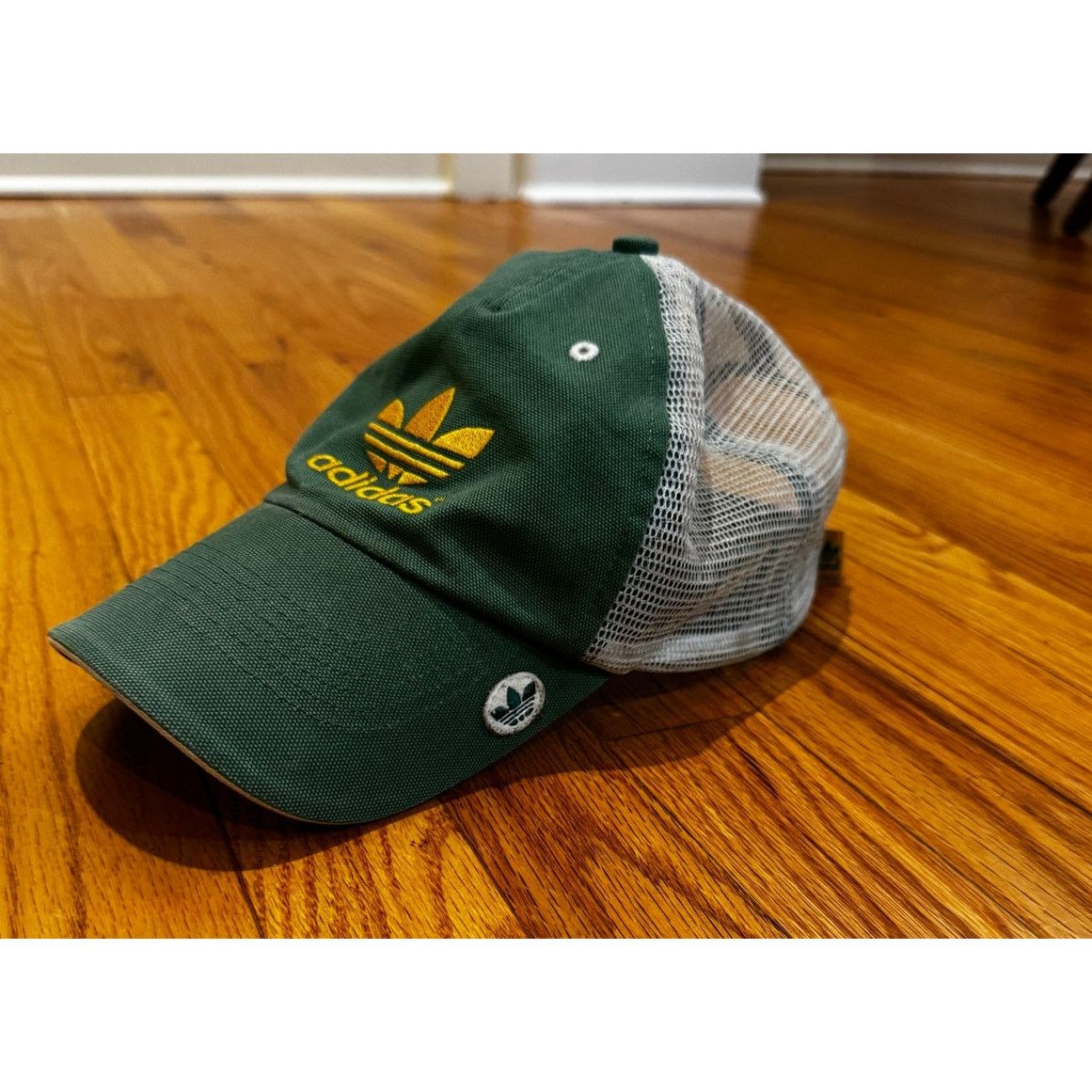Vintage Adidas Hat Y2K Streetwear c. 2000s