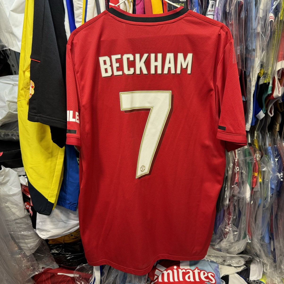 Adidas Manchester united 19/20 home shirt 99 legends #7 beckham Size US XL / EU 56 / 4 - 2 Thumbnail