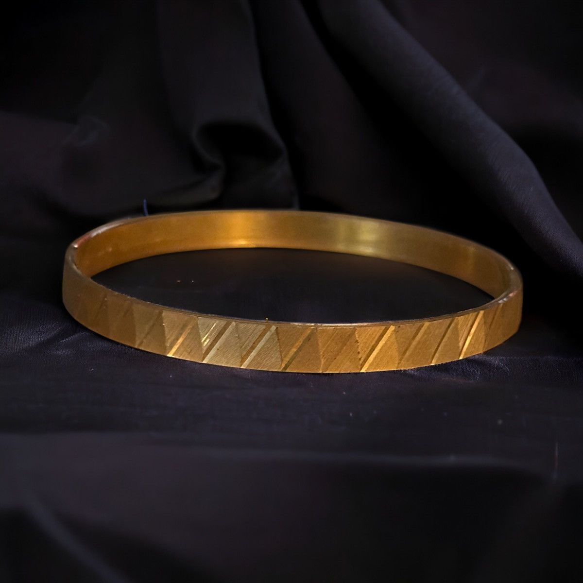 Vintage Vintage gold tone West Germany bangle bracelet Size ONE SIZE - 1 Thumbnail