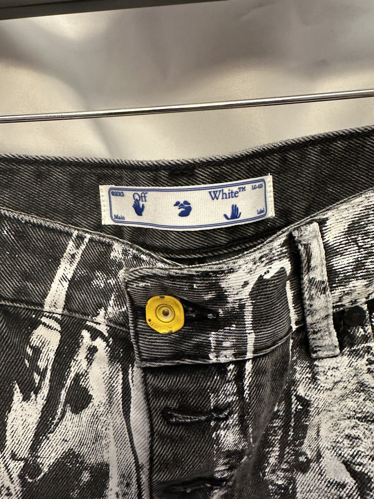 Off-White OFF WHITE GRAFF DENIM Size US 28 / EU 44 - 3 Thumbnail