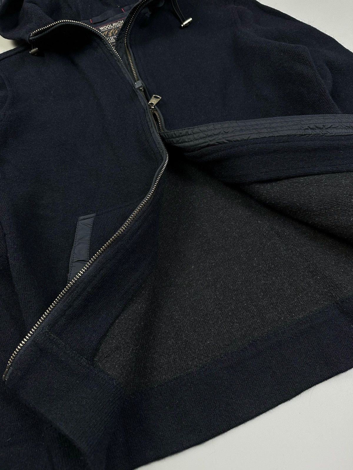 Woolrich Woolen Mills Woolen Blue Light Jaket & Zip Hoodie Woolrich Size S / US 4 / IT 40 - 4 Thumbnail
