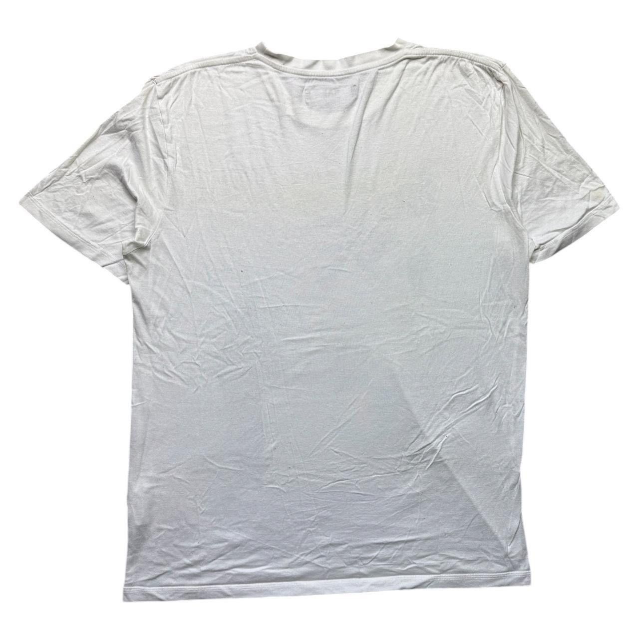 Raf by Raf Simons RAF by raf Simons 2000s observes randomly Tshirt white Size US L / EU 52-54 / 3 - 3 Thumbnail