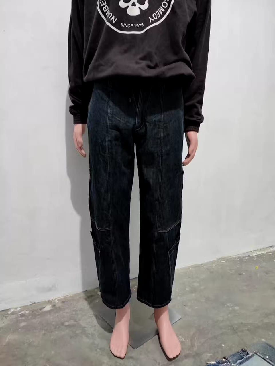 Marithe + Francois Girbaud Marithe Francois Girbaud Multipocket Jeans cropped Pants Size 29" - 14 Thumbnail