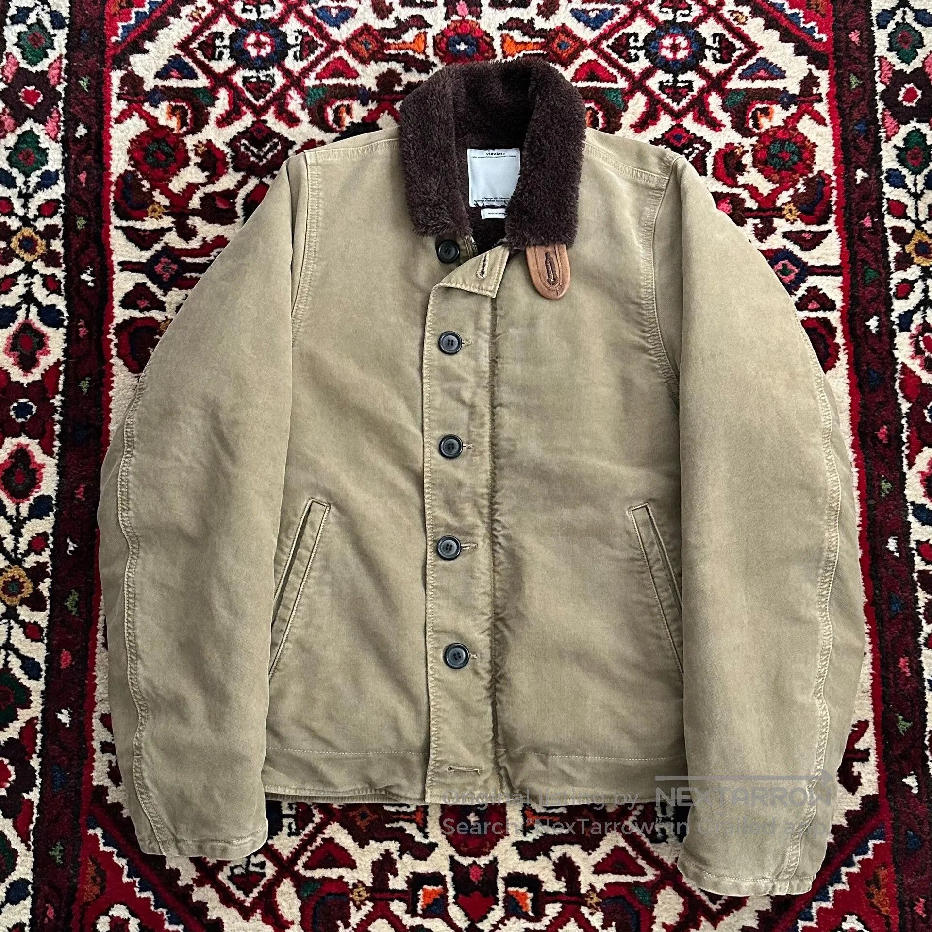 Visvim visvim Deckhand N1 Jacket 17AW. Size US S / EU 44-46 / 1 - 1 Thumbnail