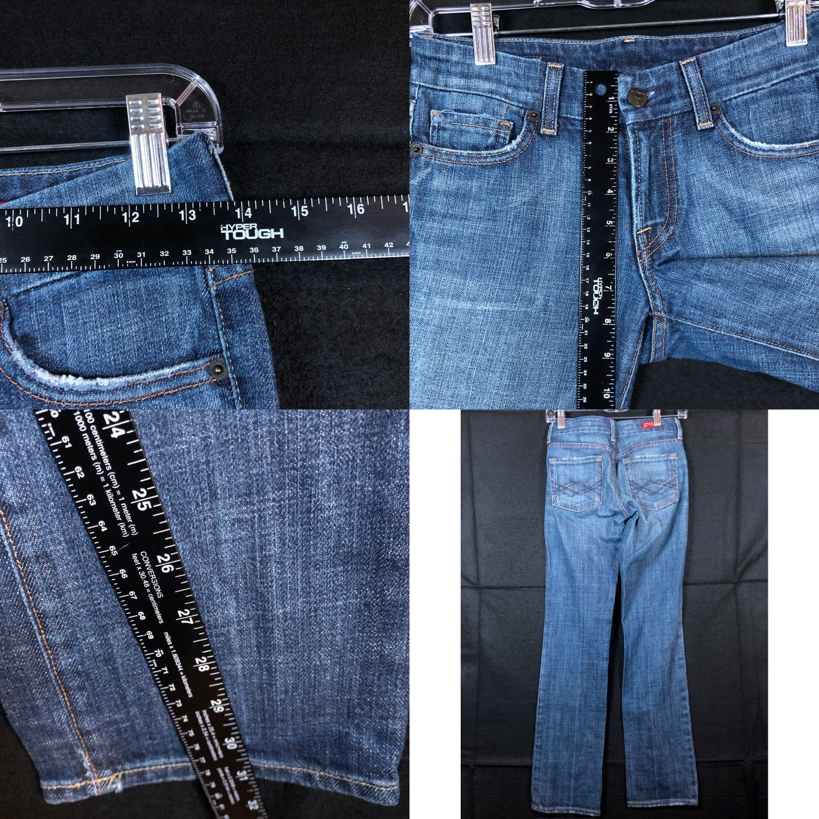 Citizens Of Humanity Citizens Of Humanity Jeans Women Blue Bridgitte 014 Low Rise Straight Stretch 24 Size 42" / US 20 - 8 Thumbnail