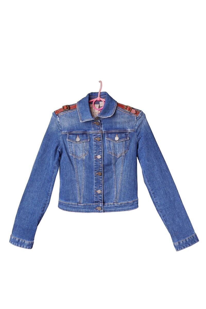 Burberry BURBERRY BRIT DENIM JEAN JACKET SIZE 36 US 2 Size XS / US 0-2 / IT 36-38 - 1 Thumbnail