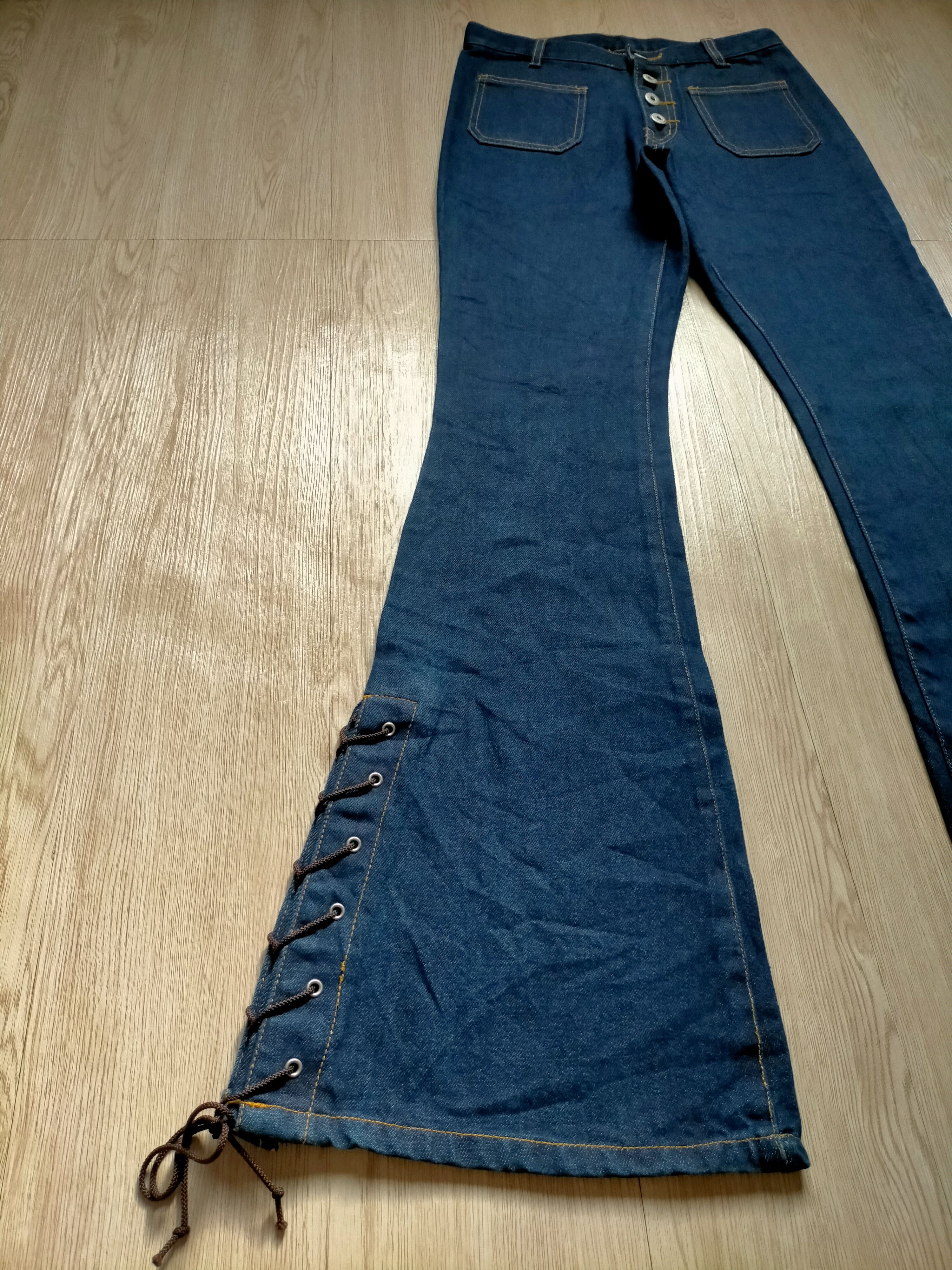 Le Grande Bleu (L.G.B.) Fiftyh FTS Flare Jeans Boot cut Denim Size US 28 / EU 44 - 9 Thumbnail