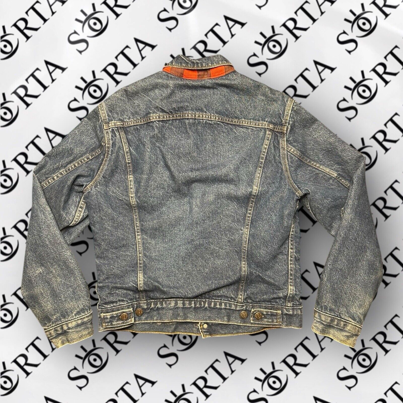 Levi's VTG 80s Levi's Flannel Lined Denim Trucker Jacket 70411-0816 Size US M / EU 48-50 / 2 - 2 Thumbnail