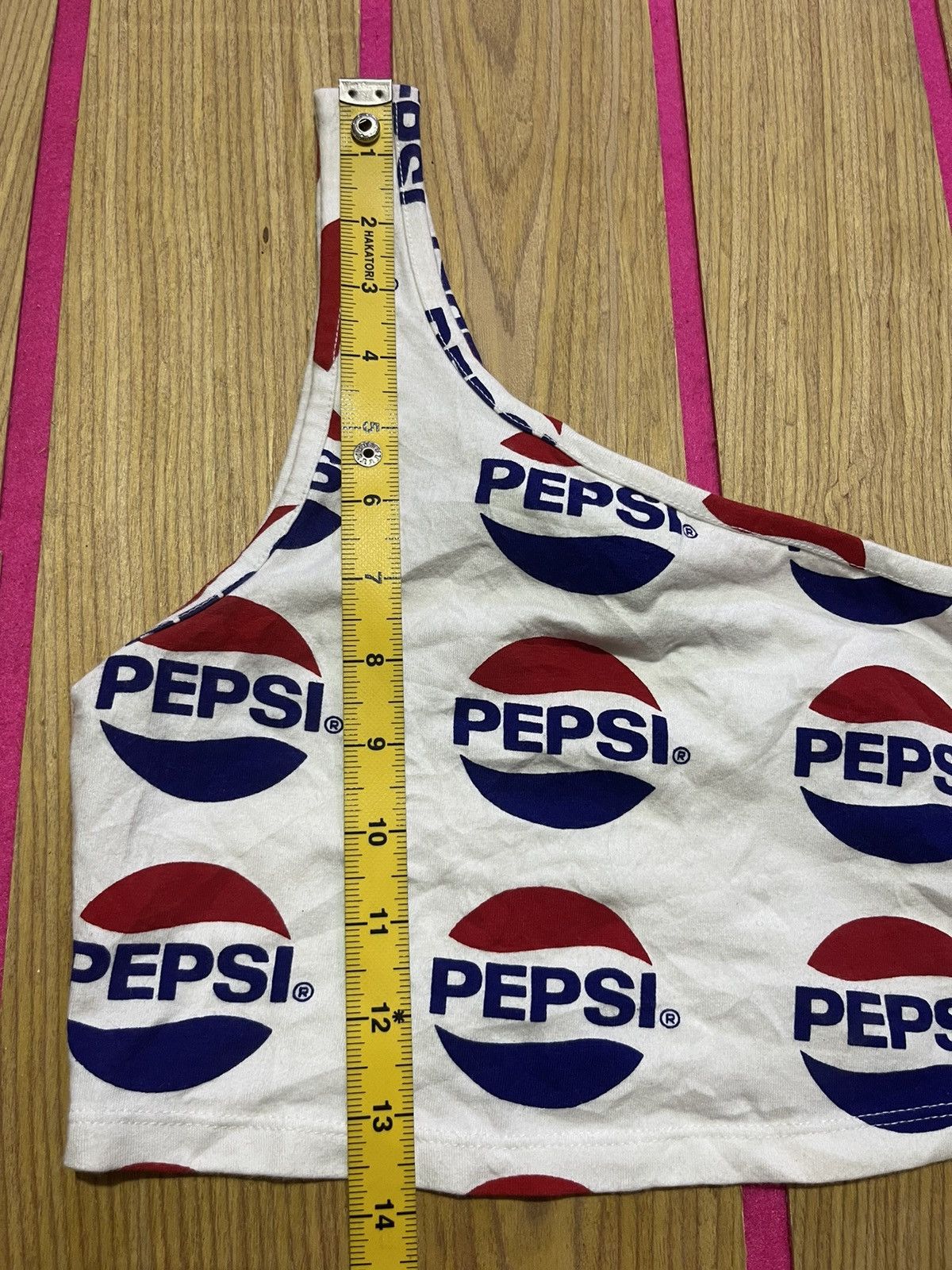 If Six Was Nine Y2K FOREVER 21 X PEPSI TANK TOP WOMEN FULL PRINT Size S / US 4 / IT 40 - 7 Thumbnail