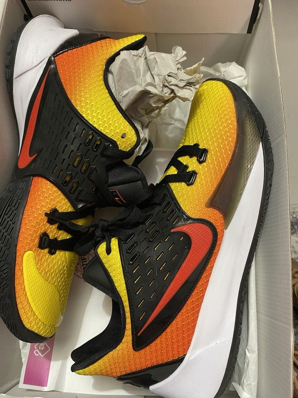 Nike Nike Kyrie Low 2 Ep Sunset AV6337-800 Size M 13 Size US 13 / EU 46 - 3 Thumbnail