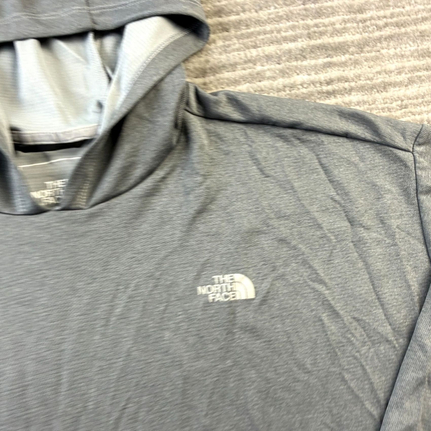 The North Face VINTAGE The North Face Hoodie Womens XL Gray Wander Sun UV Protection Size XL / US 12-14 / IT 48-50 - 4 Thumbnail