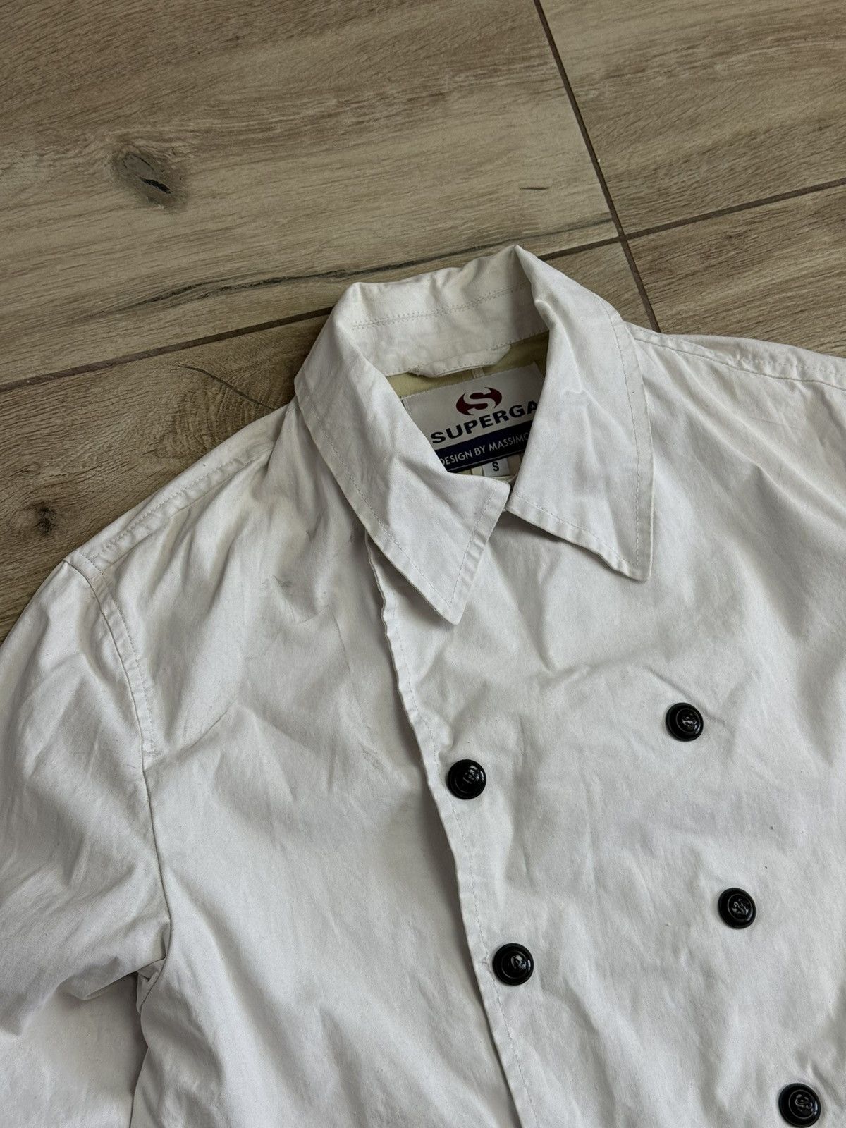 Massimo Osti 1997 Massimo Osti Superga Double Breasted Archive Jacket Size US S / EU 44-46 / 1 - 7 Thumbnail