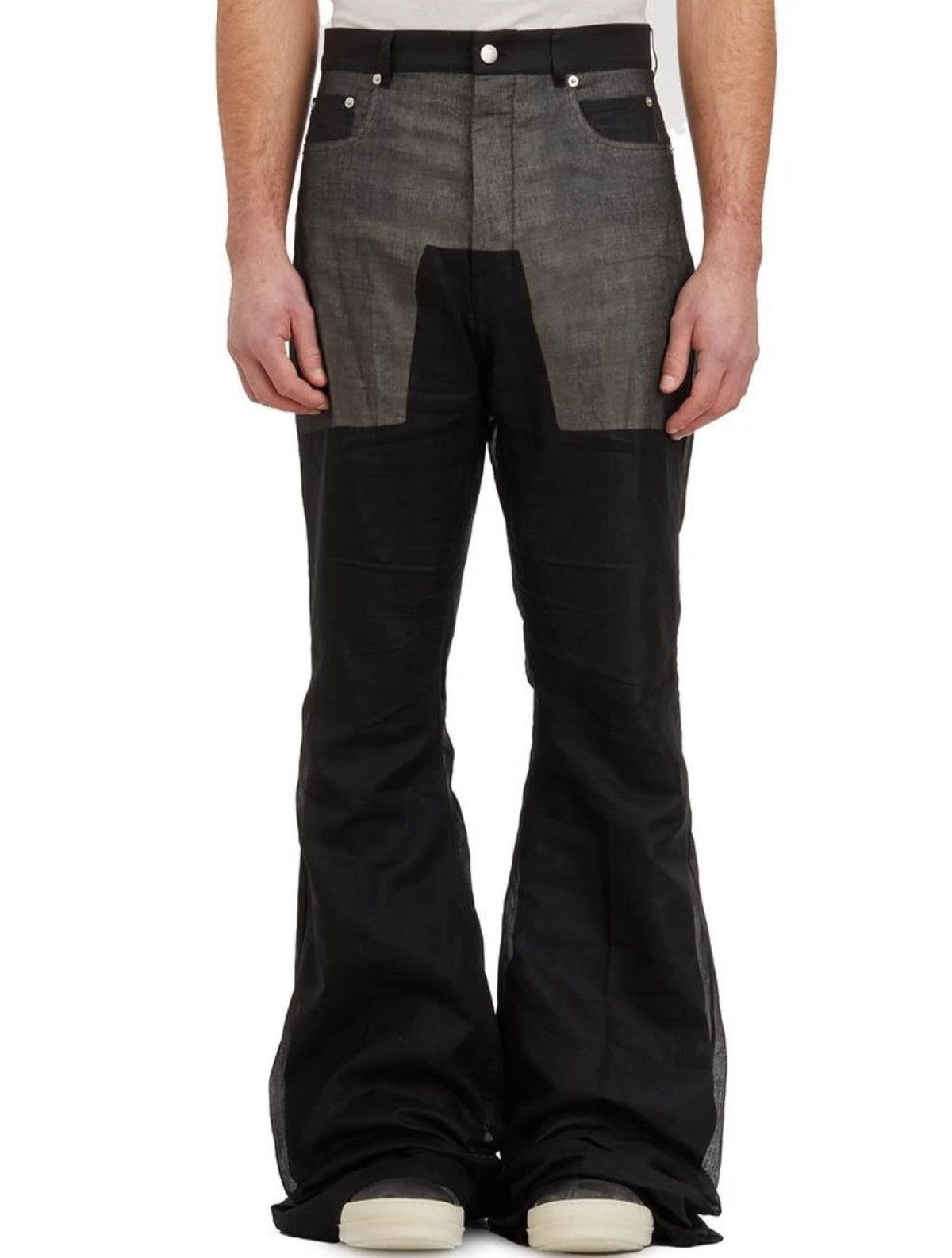 Rick Owens Rick owens lido bolan flared pants Size US 30 / EU 46 - 2 Thumbnail