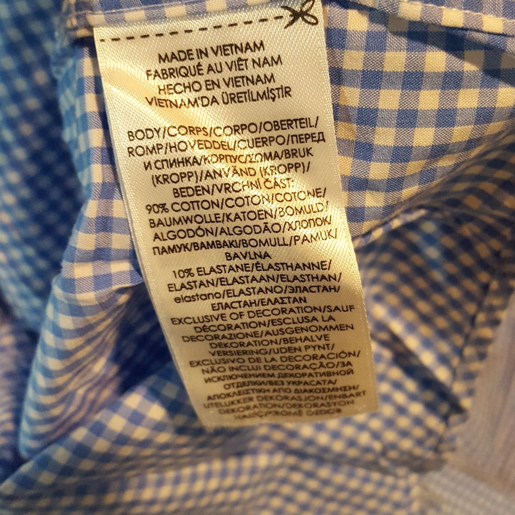 Ralph Lauren VINTAGE Ralph Lauren Men’s Button-Down Shirt XL Blue Plaid Collared Gingham 90s Workwear Casual Dress Size US XL / EU 56 / 4 - 7 Thumbnail
