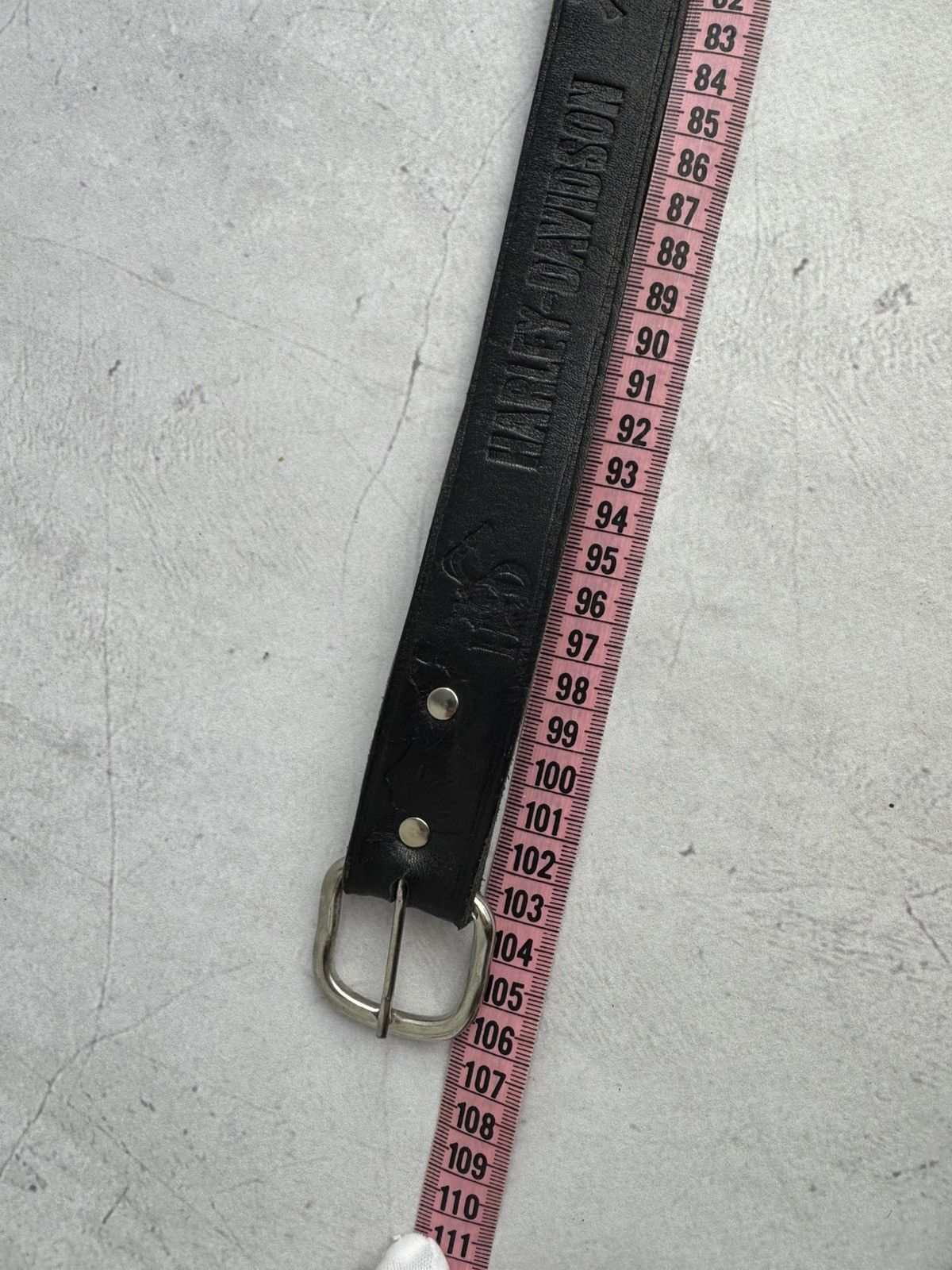 Harley Davidson Harley Davidson Leather Black Belt Size ONE SIZE - 6 Thumbnail