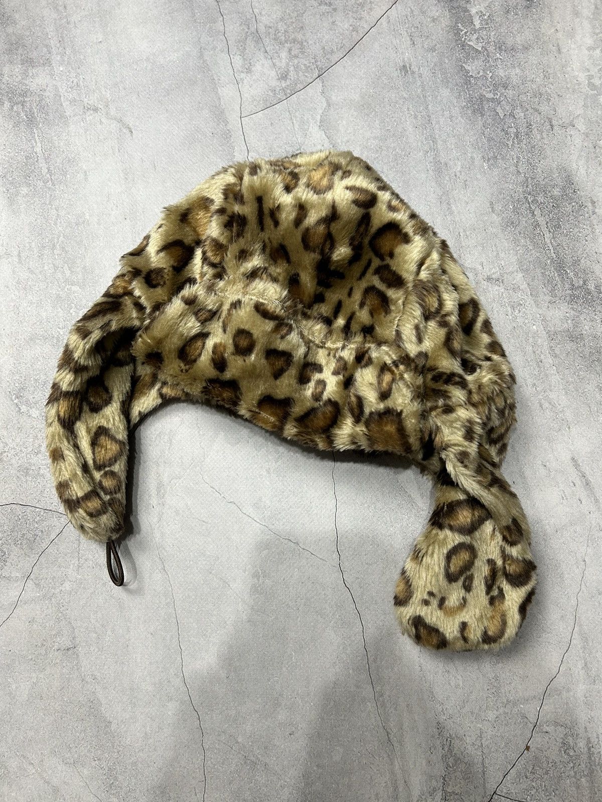 Hysteric Glamour × Vintage Vintage Hat Ushanka Mohair Fuzzy Y2K Cap Size ONE SIZE - 4 Thumbnail