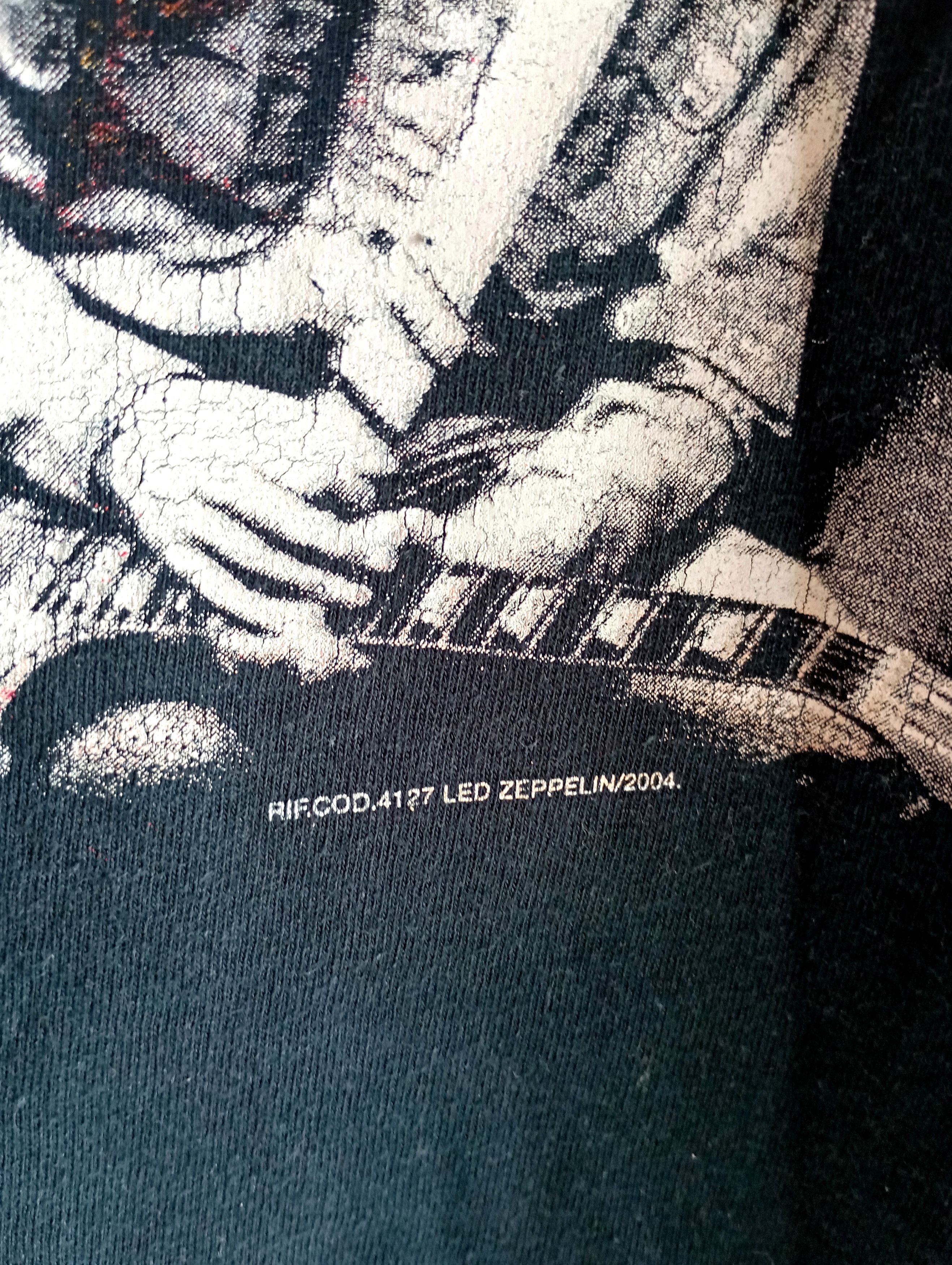 Led Zeppelin Vintage Led Zeppelin 2004 Band Punk Single Stitch Tshirt XL Size US XL / EU 56 / 4 - 4 Thumbnail