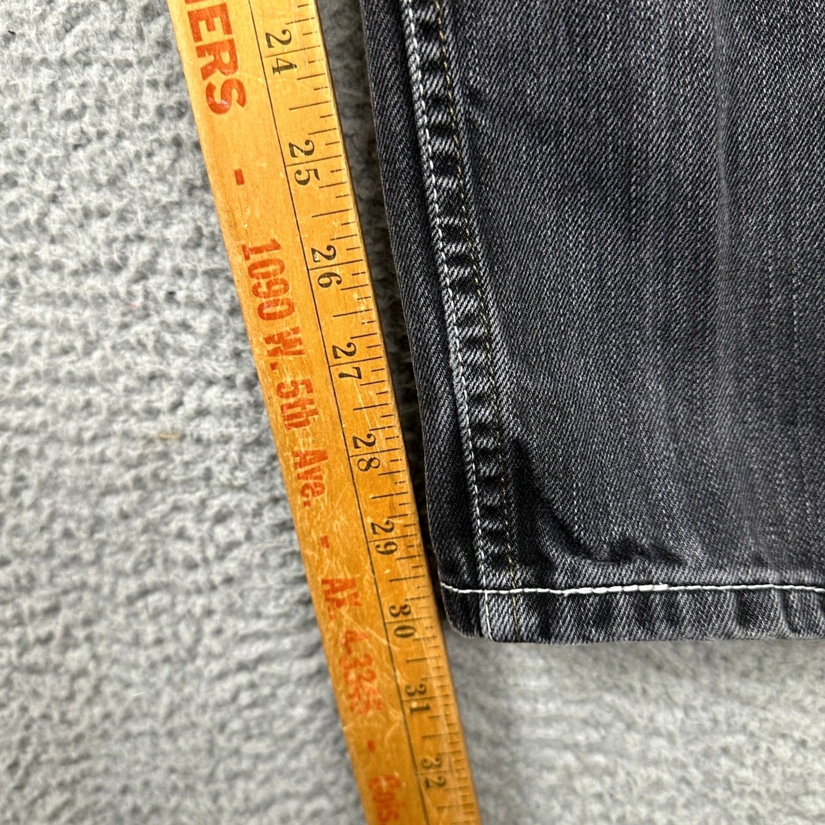 Levi's Levi's 511 Jeans Mens 31X30 Black Skinny Dark Washed 5 Pocket Casual EUC Size US 31 - 5 Thumbnail