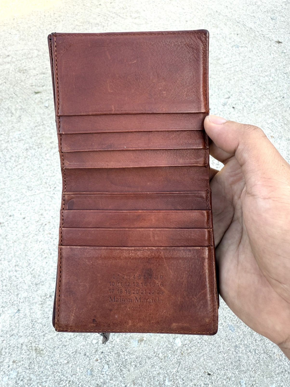 Maison Margiela Maison margiela four stitch bifold wallet Size ONE SIZE - 4 Thumbnail
