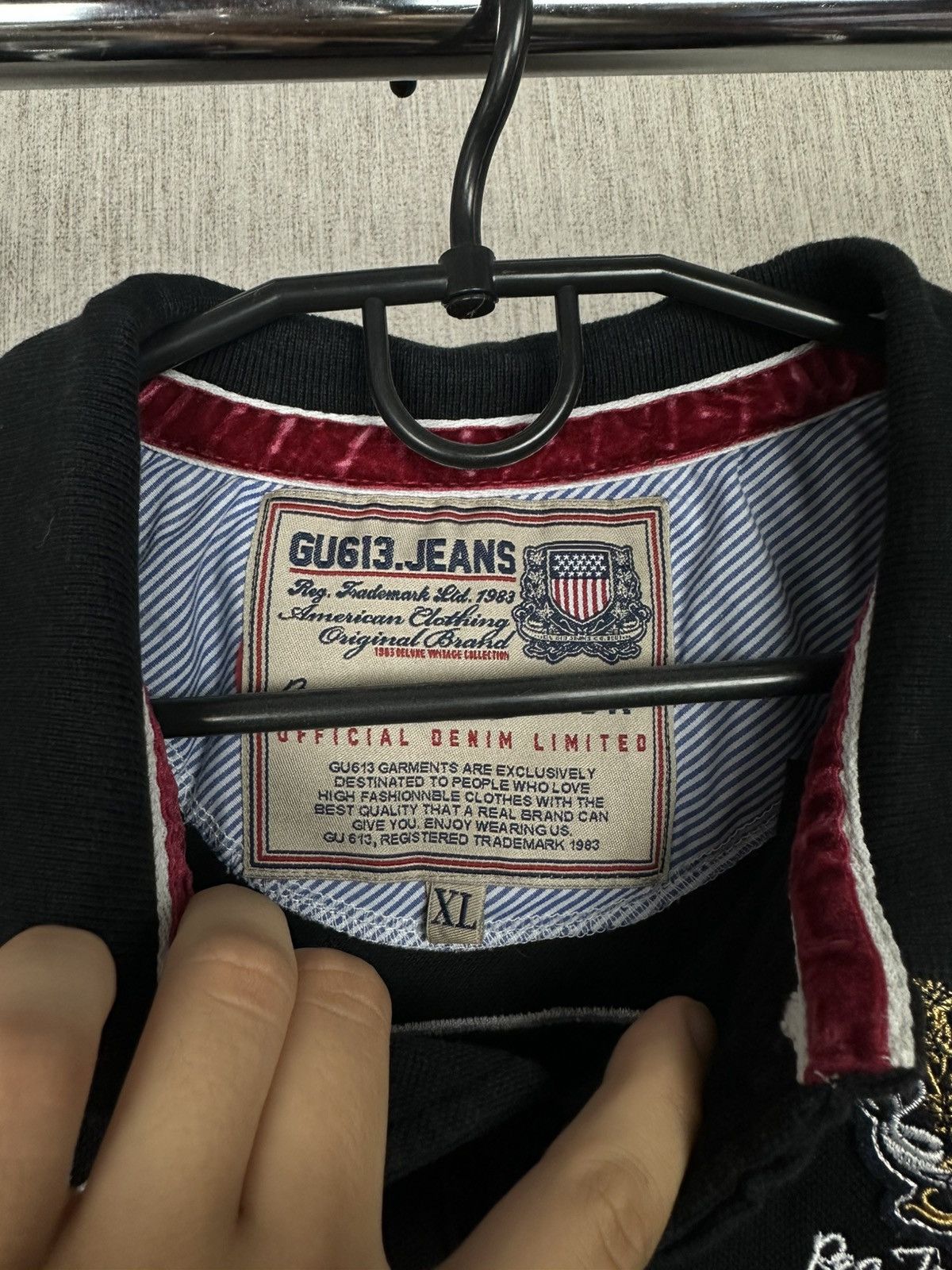 Vintage Chief Keef Style Polo USA #3 Big Logo American Flag tee Size US XL / EU 56 / 4 - 4 Thumbnail