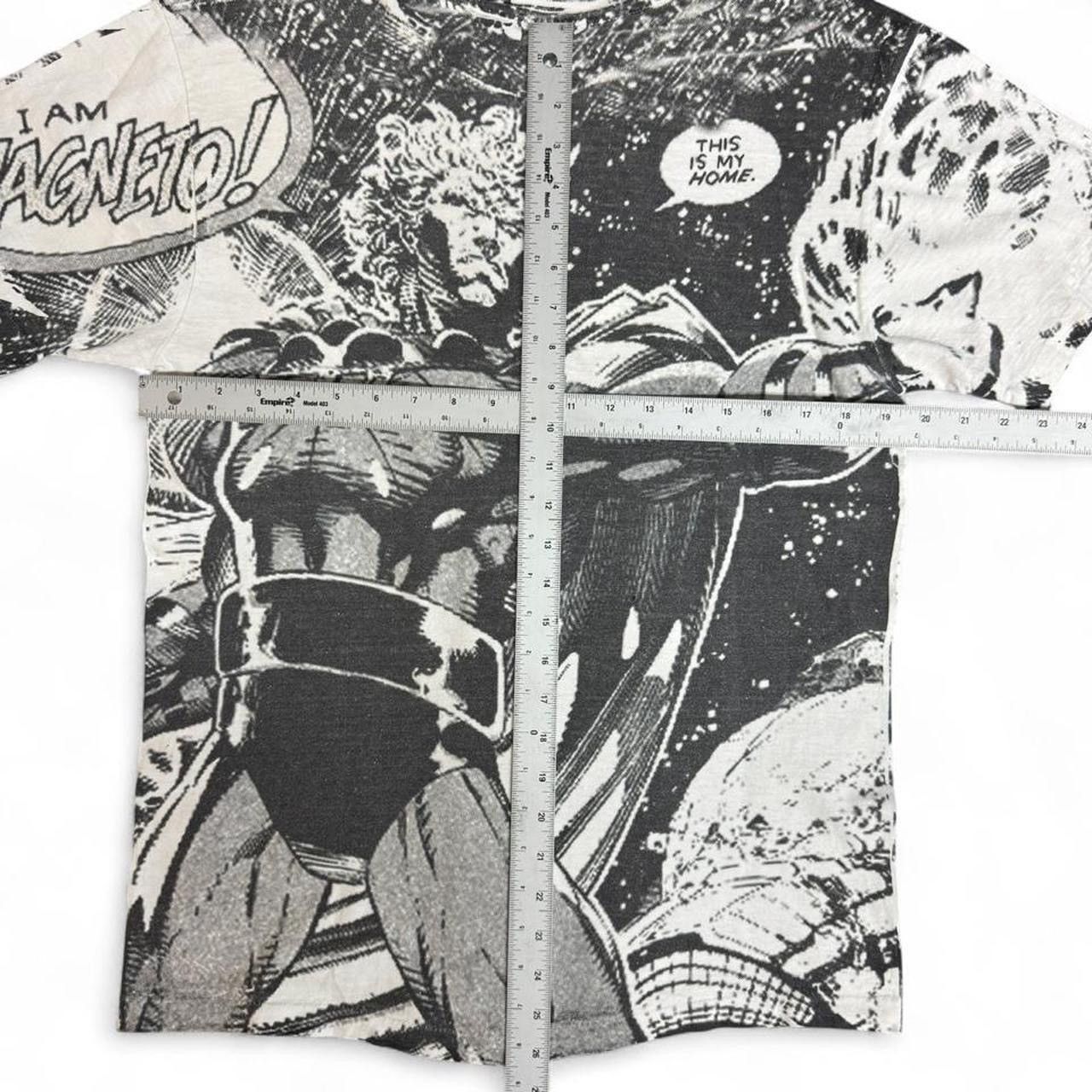 Marvel Comics Vintage Magnetos X-Men black & white graphic tee Size XL Size US XL / EU 56 / 4 - 4 Thumbnail