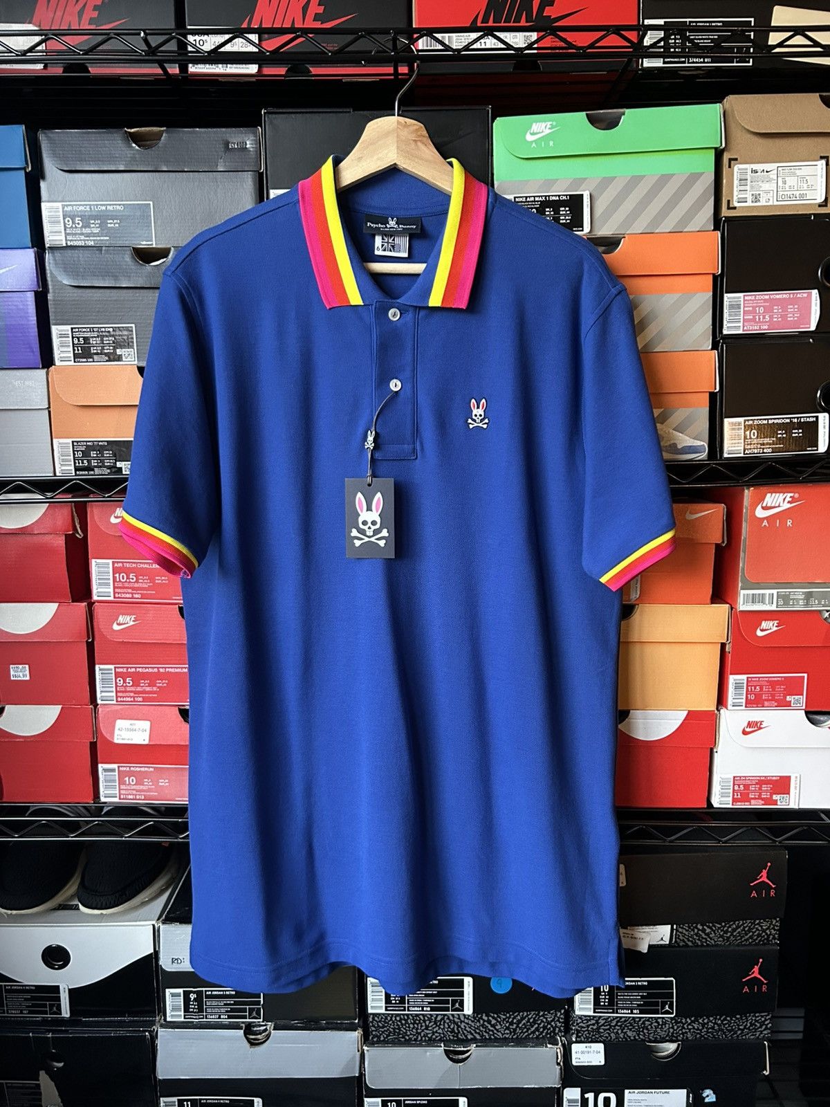 Psycho Bunny Psycho Bunny Three Button Polo Size US L / EU 52-54 / 3 - 1 Thumbnail