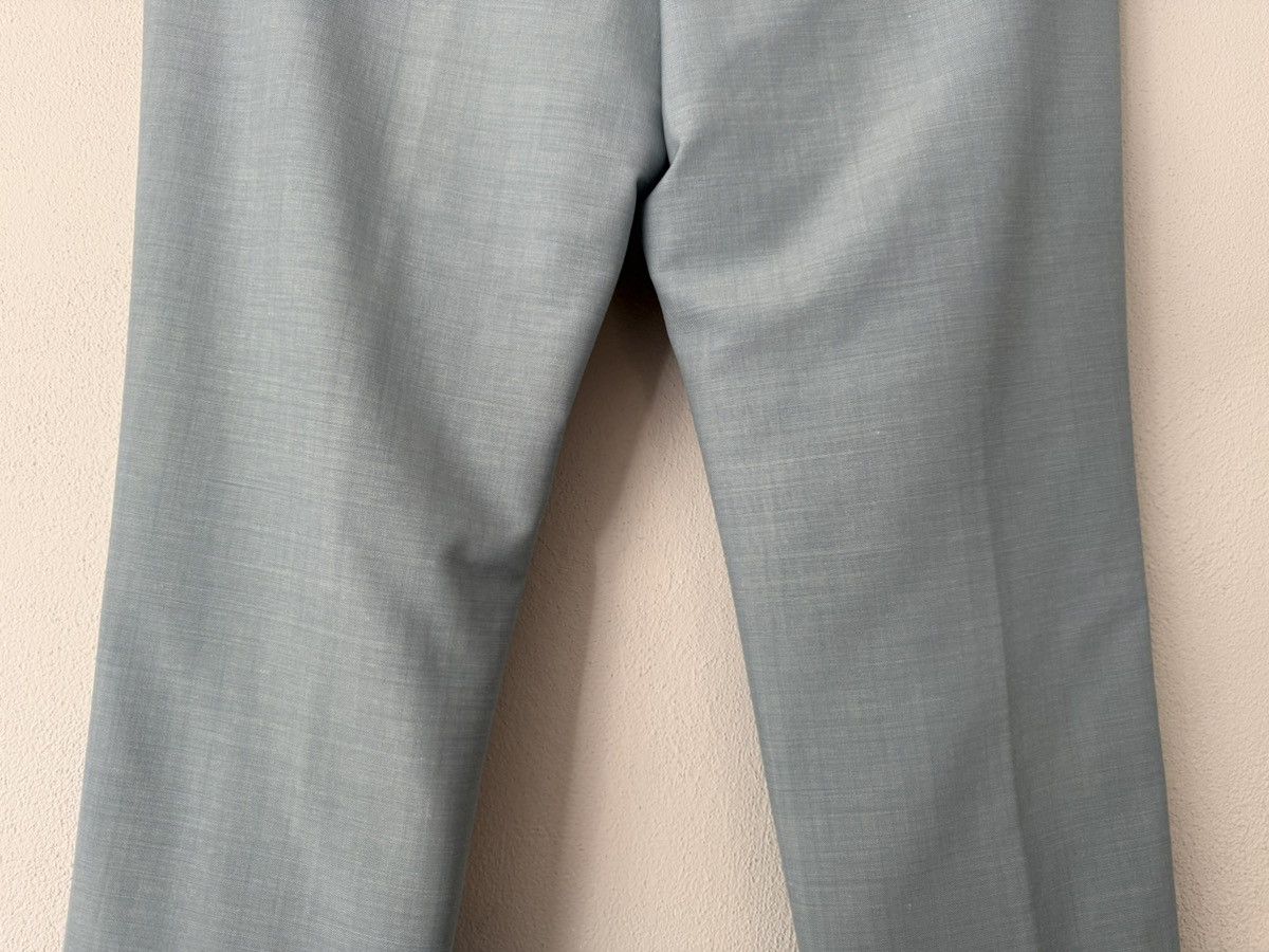 Maison Margiela Maison Margiela Blue Trousers in Wool-Mohair Blend Size US 30 / EU 46 - 7 Thumbnail