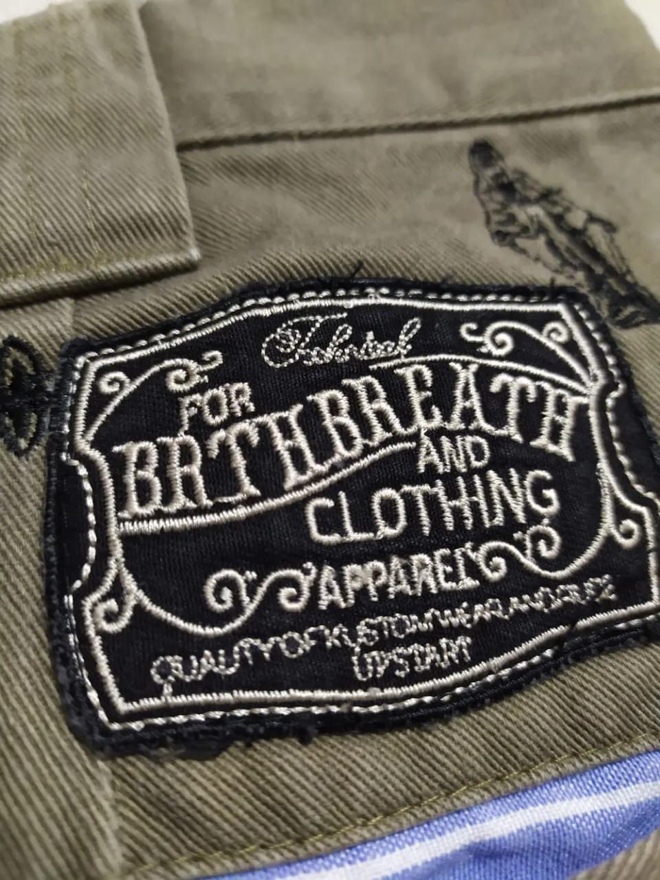 Japanese Brand BRTH BREATH EMBROIDERY MARIE PANTS Size US 31 - 9 Thumbnail