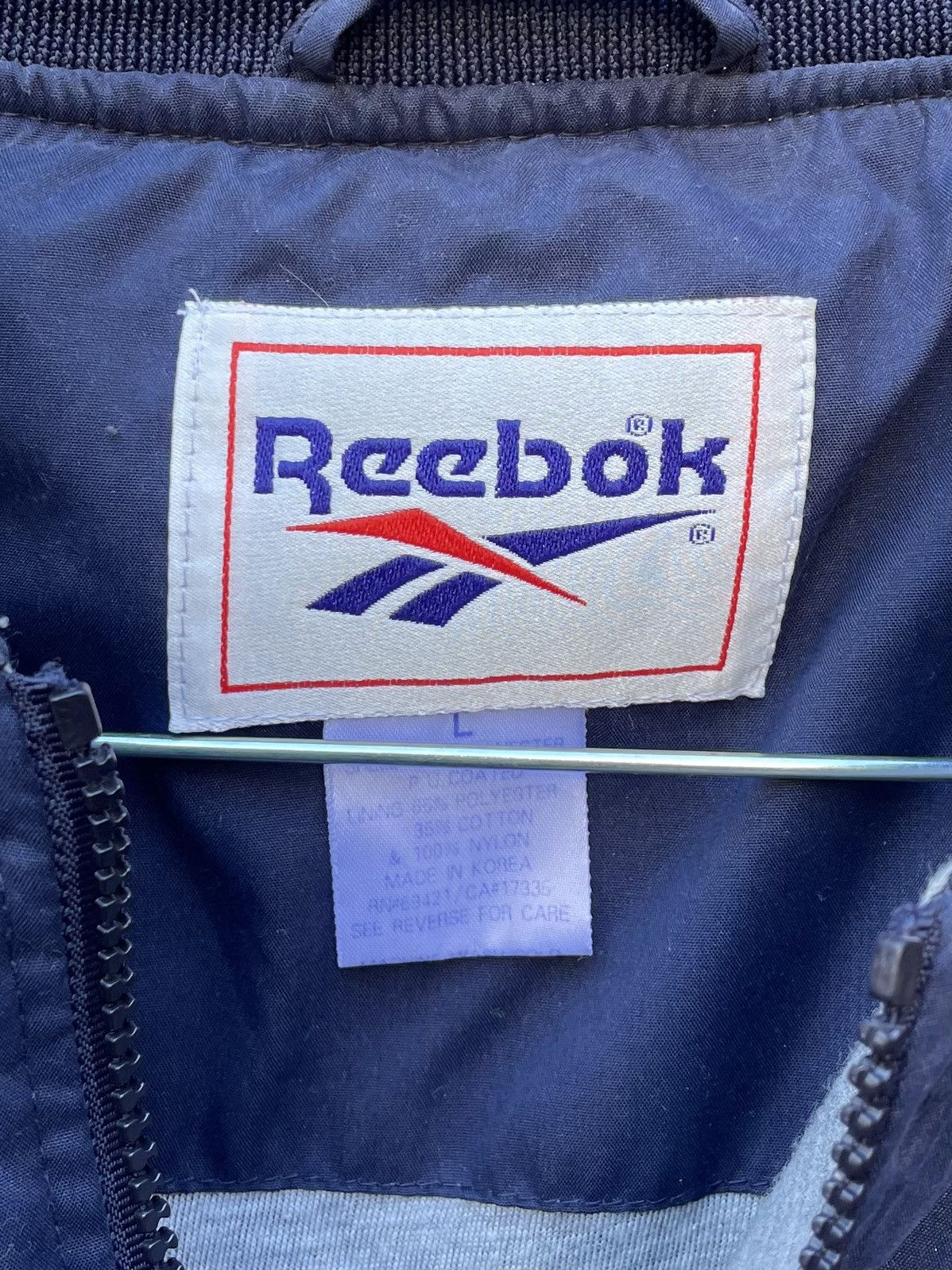 Reebok Vintage Reebok Notre Dame Pull Over Jacket Size US L / EU 52-54 / 3 - 2 Thumbnail