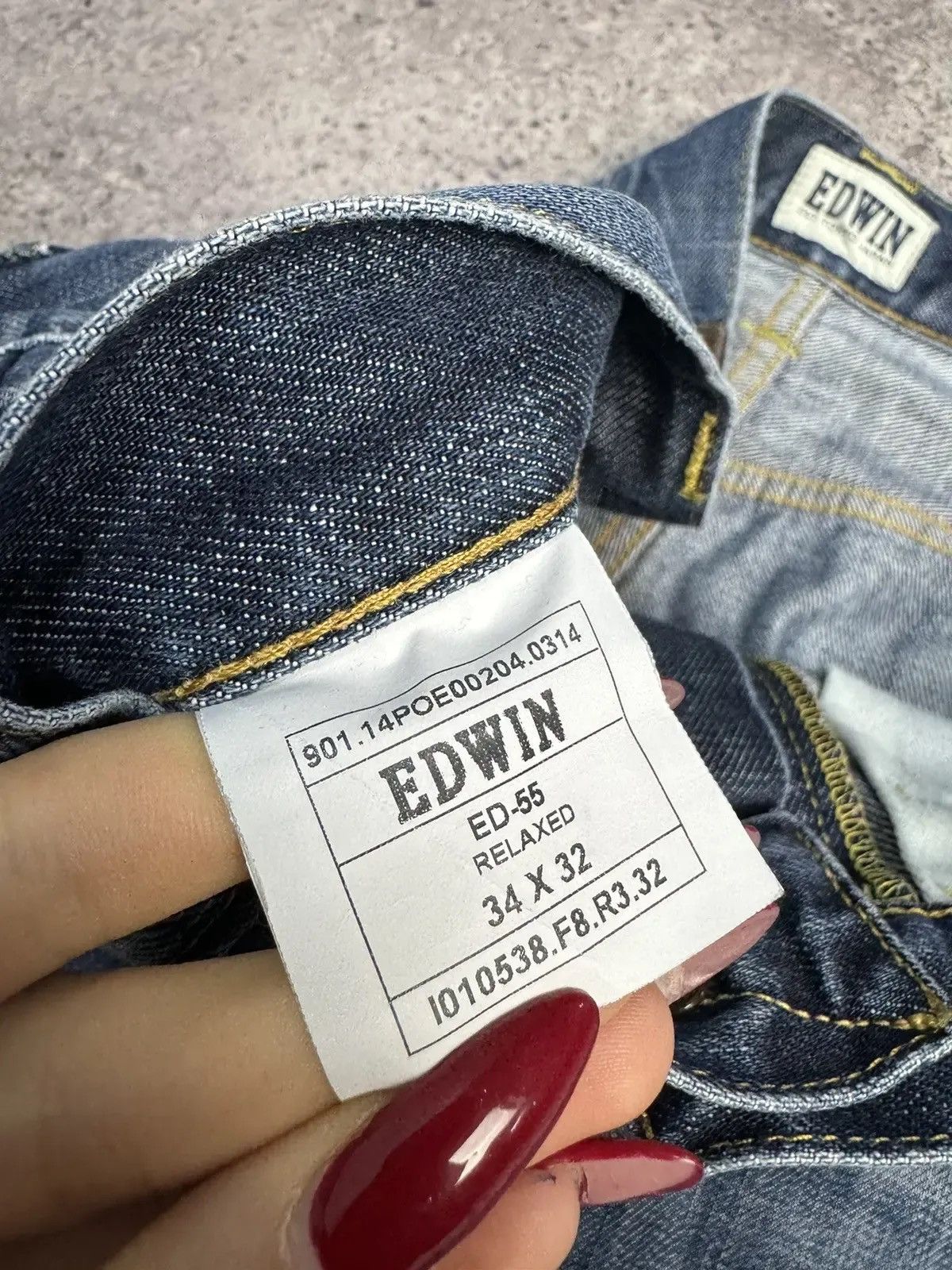 Edwin × Japanese Brand Vintage Edwin Light Wash Faded Denim Jeans Pants Japan W34 Size US 34 / EU 50 - 4 Thumbnail