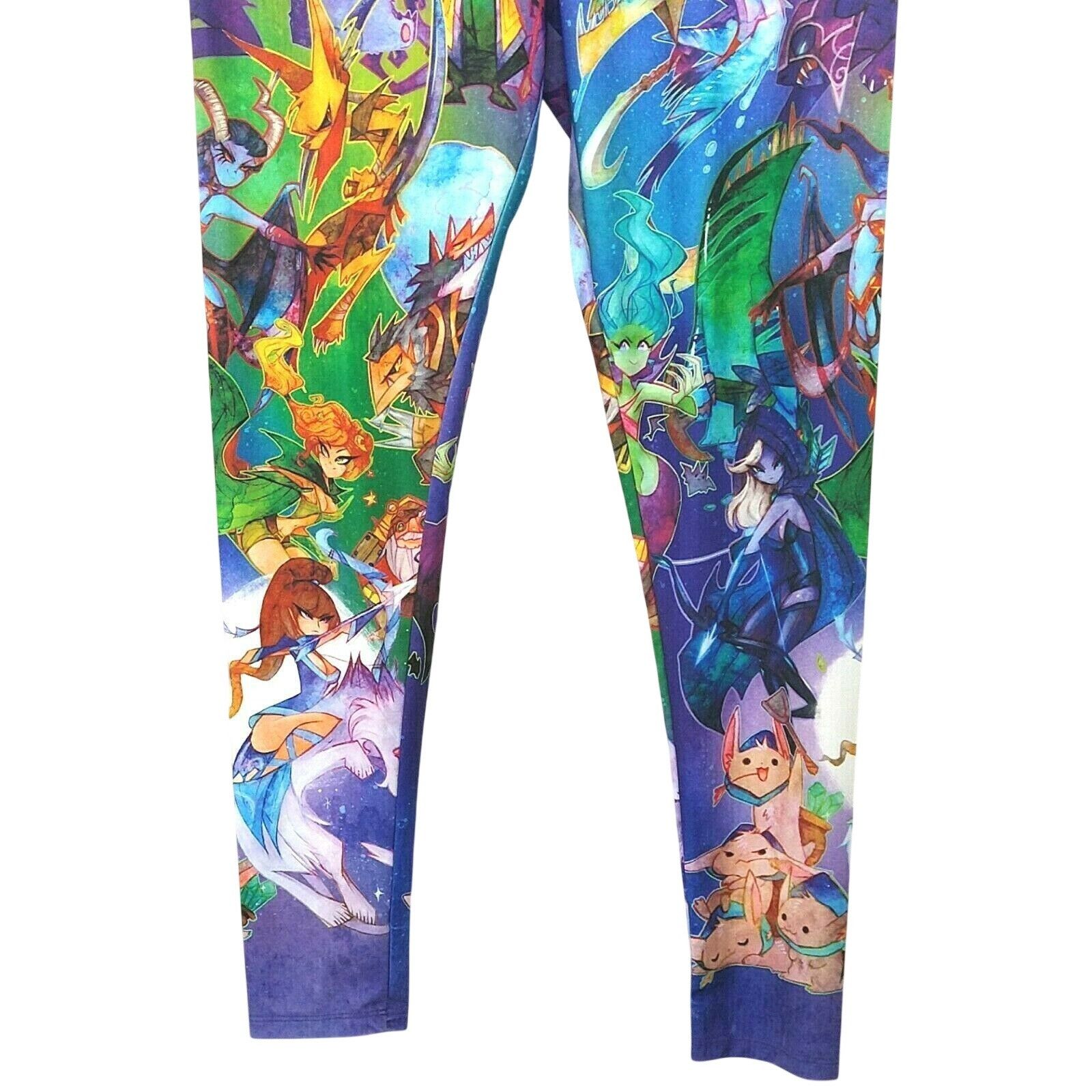Other WeLoveFine Dota 2 Watercolor Hero Leggings Women Size 2XL Size 31" - 3 Thumbnail