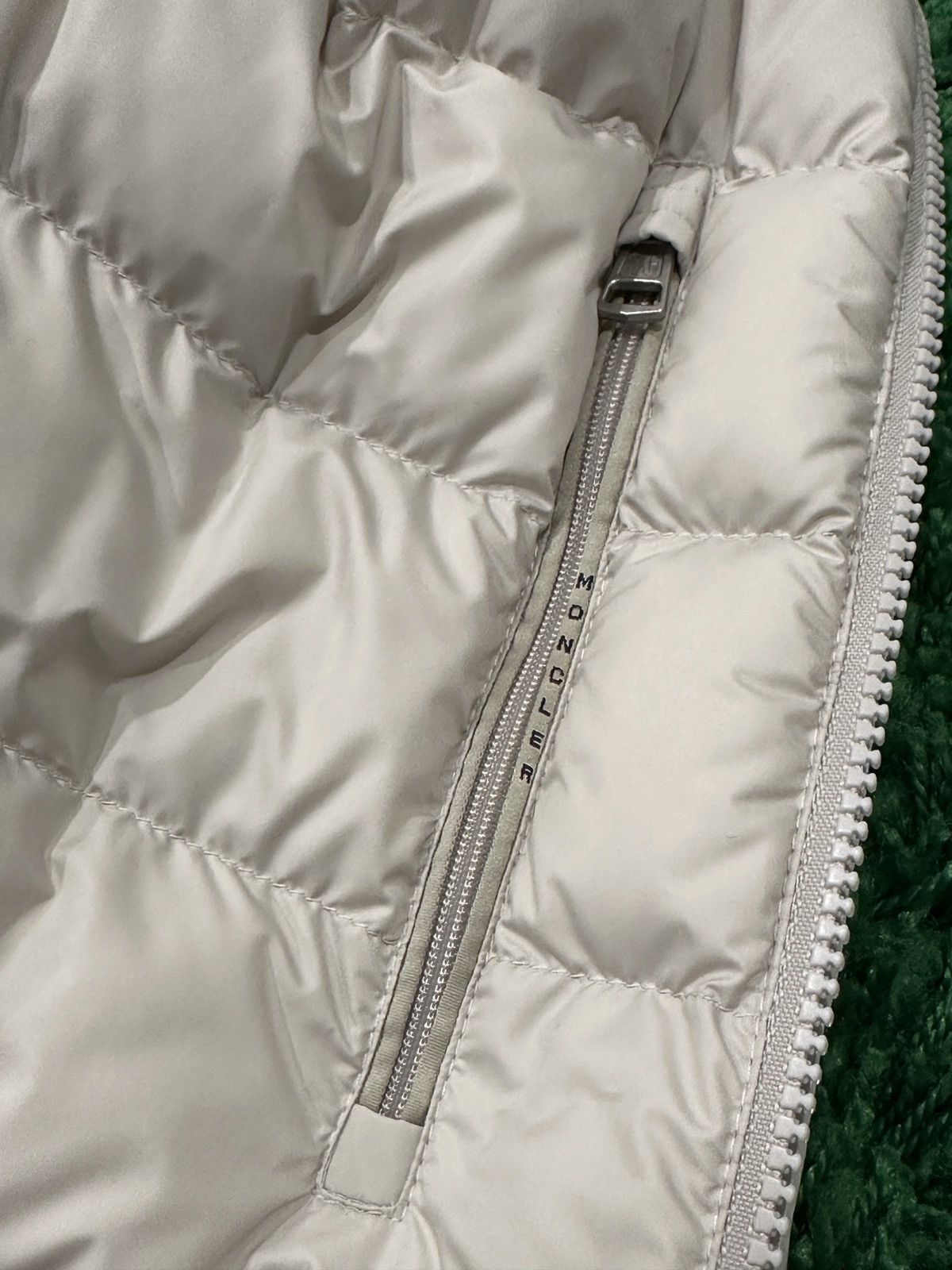 Moncler Moncler Leather Trim Lanques Light Down Jacket Size US M / EU 48-50 / 2 - 8 Thumbnail