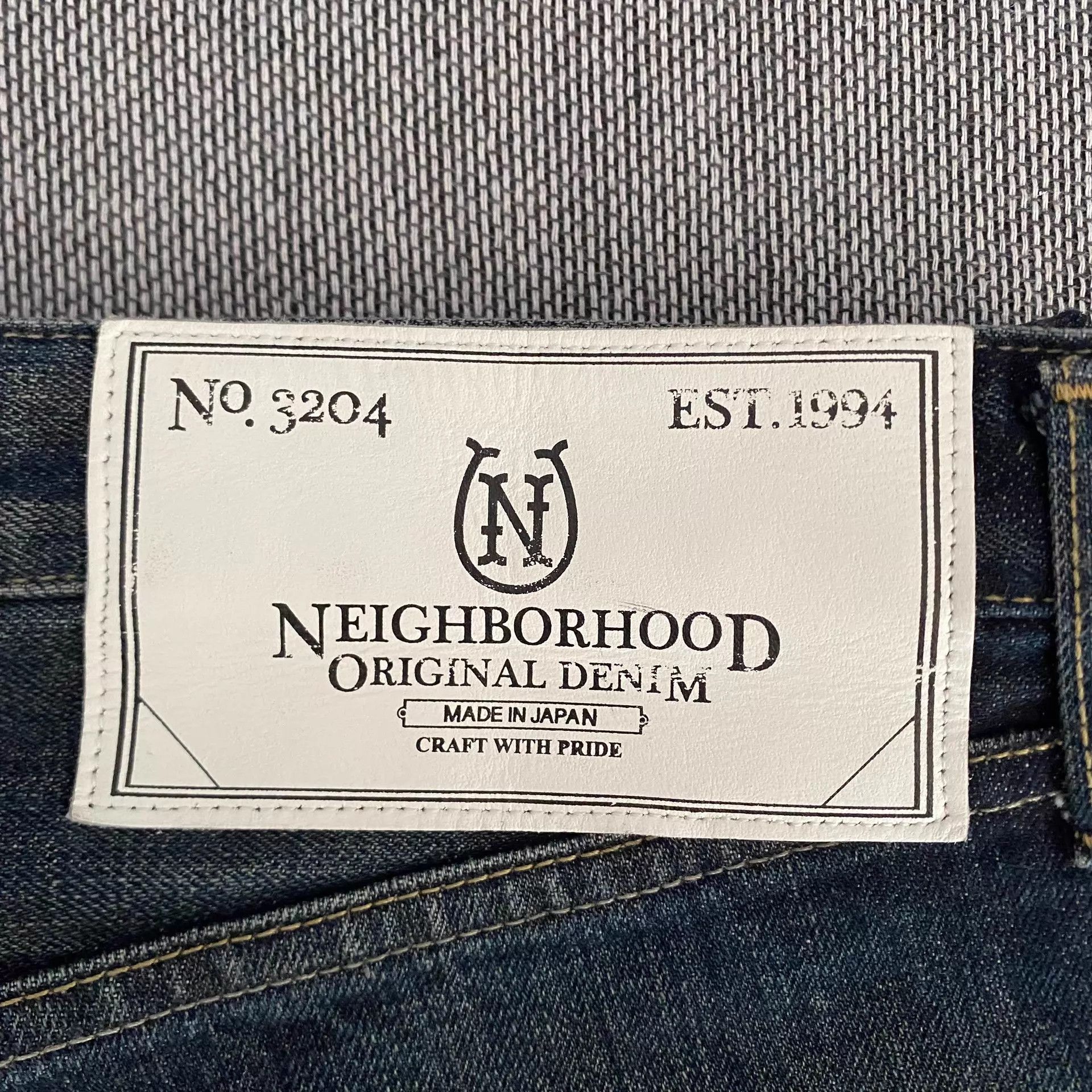 Neighborhood Neighborhood 15ss Mid Straight Blue Denim Jean L Size US 34 / EU 50 - 4 Thumbnail