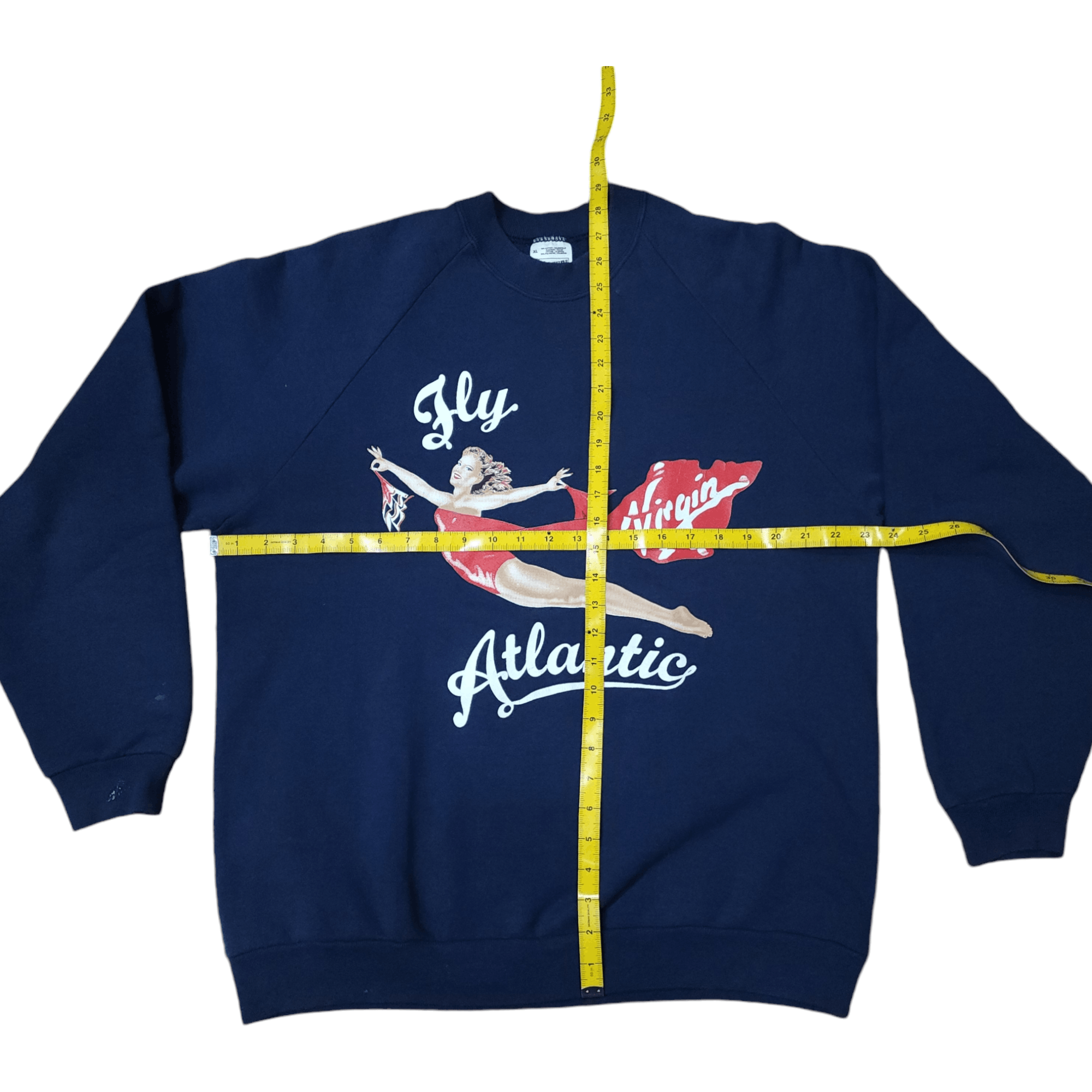 Vintage Vintage 90s Princess Diana Fly Virgin Sweatshirt Original XL Size US XL / EU 56 / 4 - 9 Thumbnail