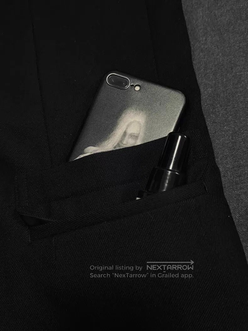 Yohji Yamamoto Yohji Yamamoto size s 98 SS irregular four button blazer Size 36S - 5 Thumbnail