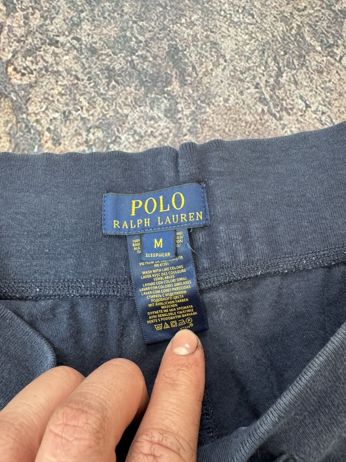 Polo Ralph Lauren Vintage Polo Ralph Lauren Monogram Pajama Sweat Pants Jogger Size US 32 / EU 48 - 9 Thumbnail