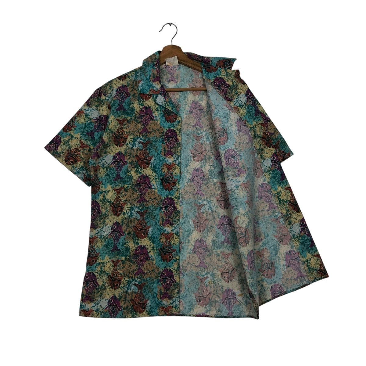 Vintage 🔥VINTAGE SHIRT BUTTON HAWAII FULL PRINT FLOWER Size US S / EU 44-46 / 1 - 13 Thumbnail