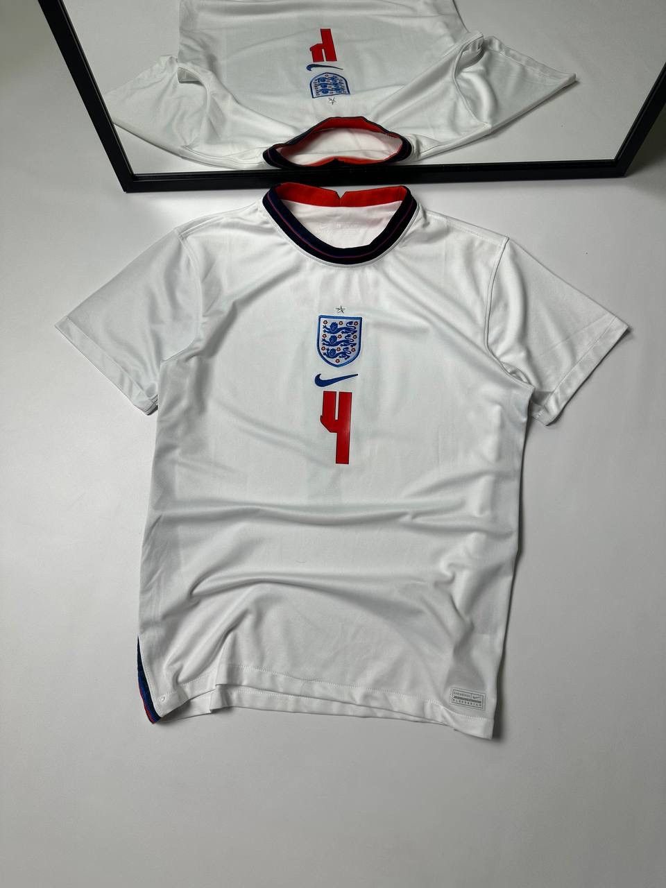 Other England 2020 Authentic Soccer Jersey Rice #4 Size US L / EU 52-54 / 3 - 2 Thumbnail