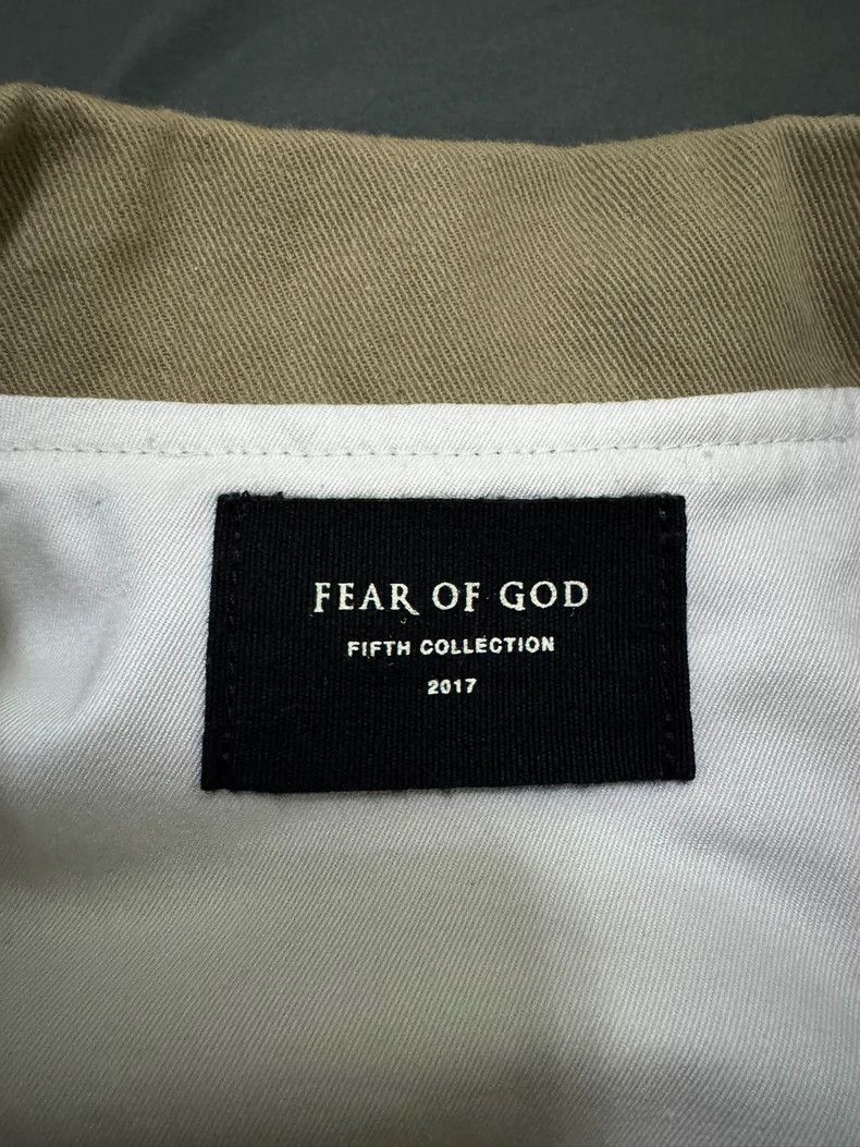 Fear of God Fear of God khaki cargo jacket Size US S / EU 44-46 / 1 - 2 Thumbnail