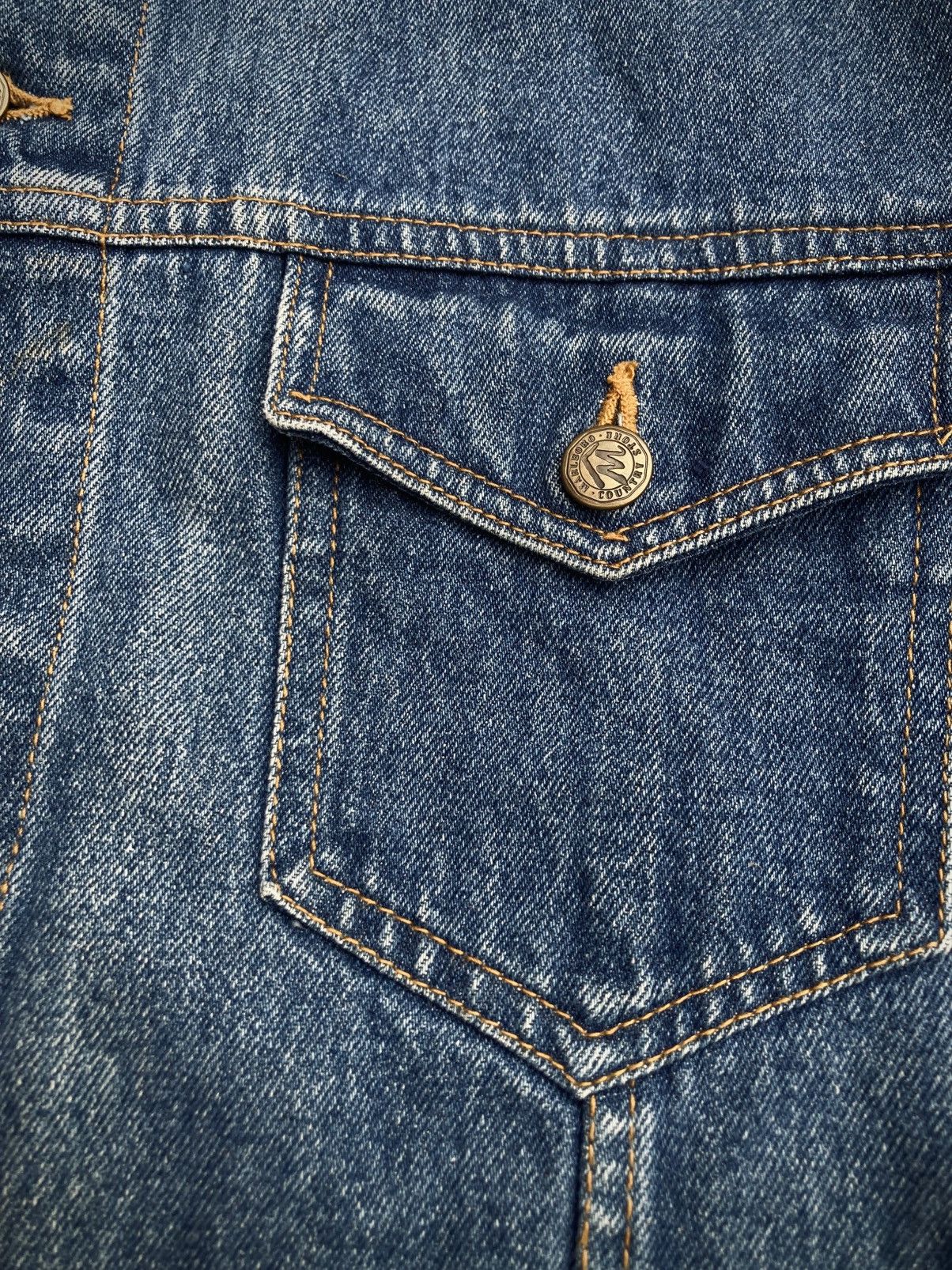 Marlboro Vintage Marlboro Denim & Leather Trucker Jacket Size US XL / EU 56 / 4 - 10 Thumbnail