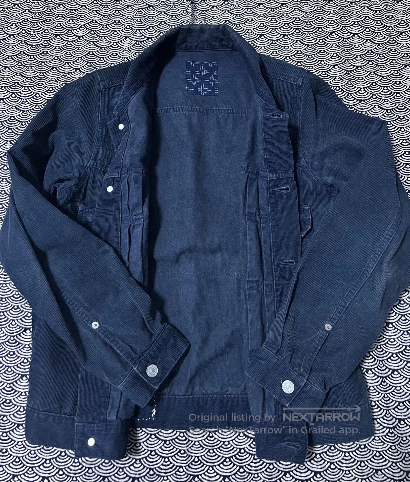 Visvim Visvim Corduroy Blue Bandana Jacket. Size US M / EU 48-50 / 2 - 4 Thumbnail