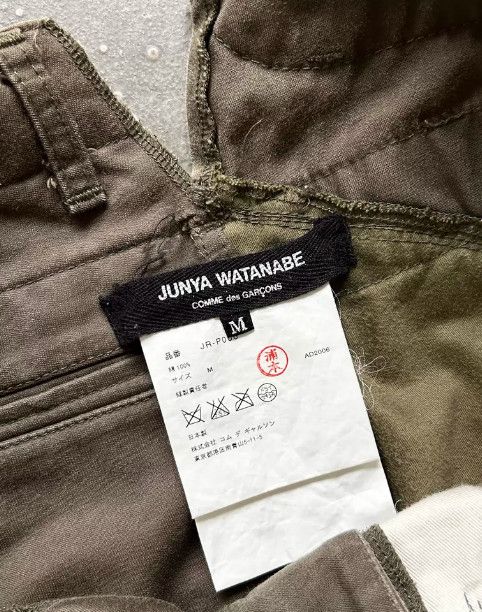 Junya Watanabe Junya Watanabe 2006AW Runway Military Patchwork Trousers Size US 42 / EU 58 - 9 Thumbnail