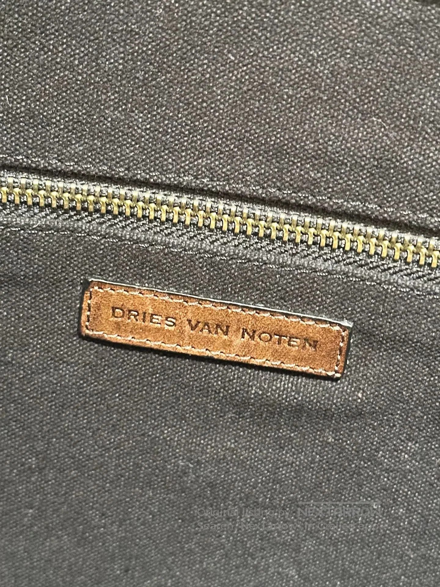 Dries Van Noten Dries Van Noten 90s Leather Crossbody Bag. Size ONE SIZE - 5 Thumbnail