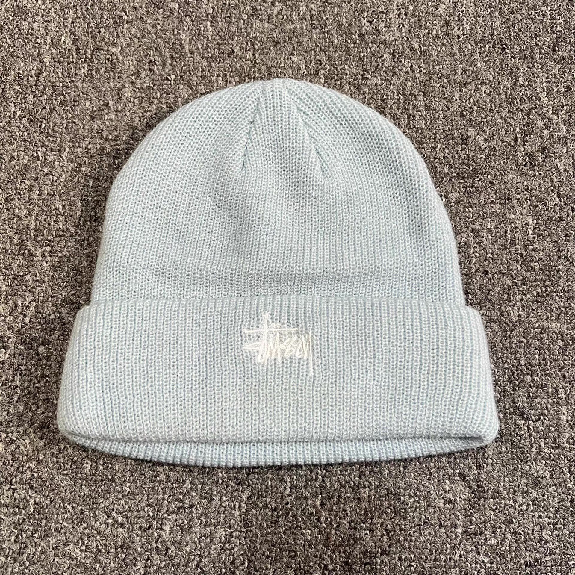 Stussy Stussy Classic Solid Color Embroidered Logo Knit Beanie Q7 Size ONE SIZE - 3 Thumbnail