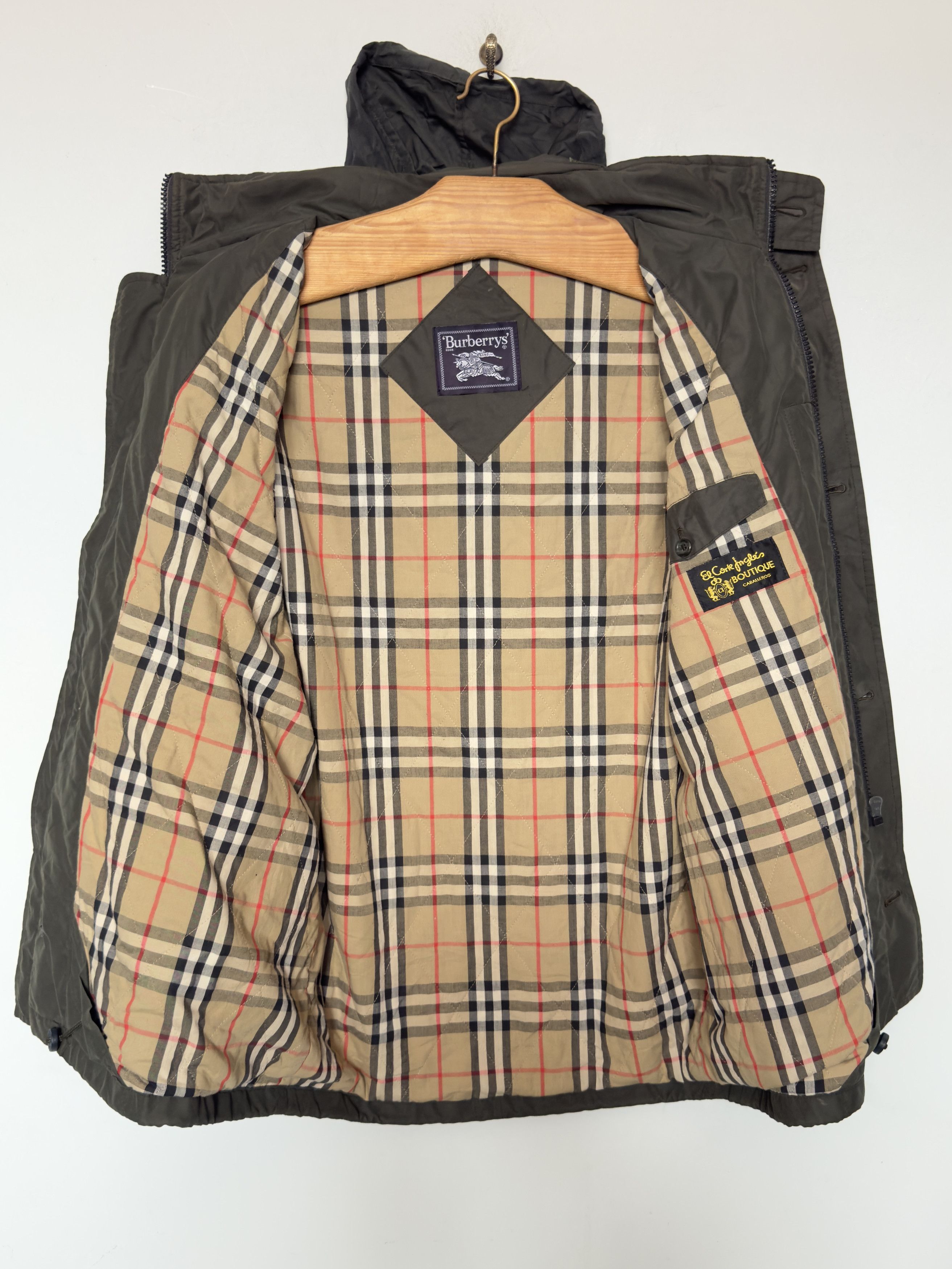 Burberry 🔥 novacheck jacket burberry dark green smcotton size L Size US L / EU 52-54 / 3 - 12 Thumbnail