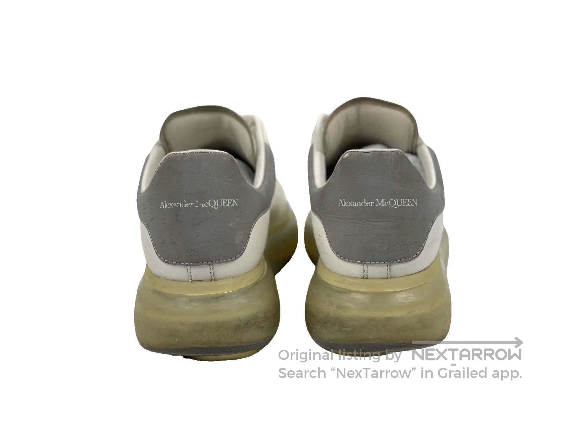 Alexander McQueen ALEXANDER MCQUEEN McQueen Low Top Cushioned Casual White S Size US 10 / EU 43 - 3 Thumbnail
