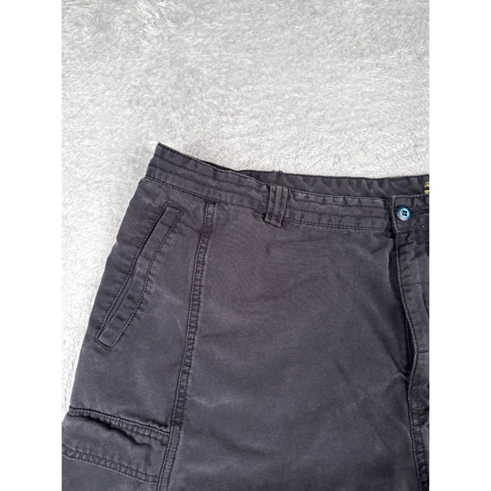 Tommy Bahama Tommy Bahama Shorts Men Cargo Cotton Blend Black 40 Flat Front 9in Inseam Pockets Relax Relaxed Casual With Logo Mens Size US 40 / EU 56 - 5 Thumbnail