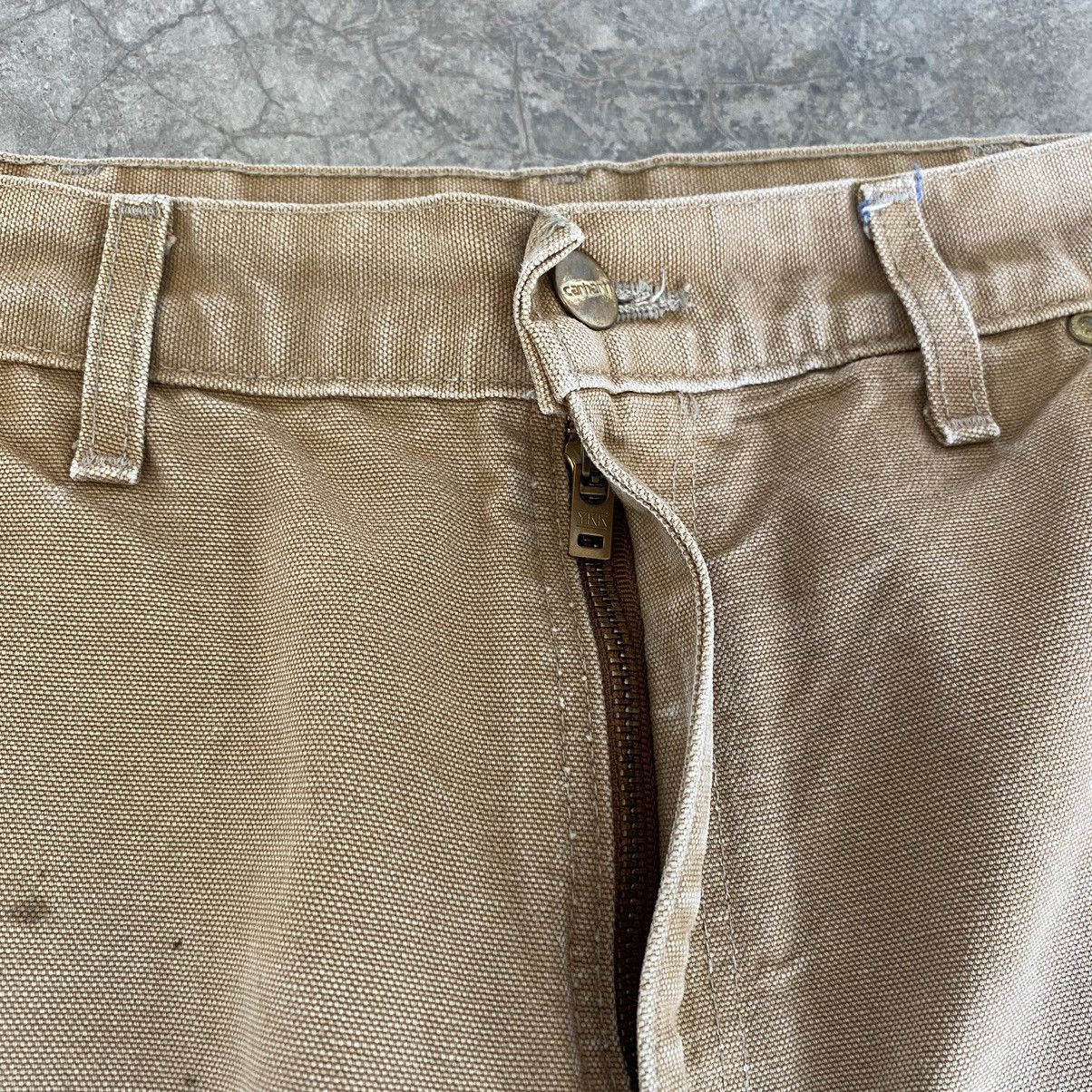 Carhartt Vintage Carhartt Double Knee Faded Tan Carpenter Work Pants Size US 32 / EU 48 - 10 Thumbnail