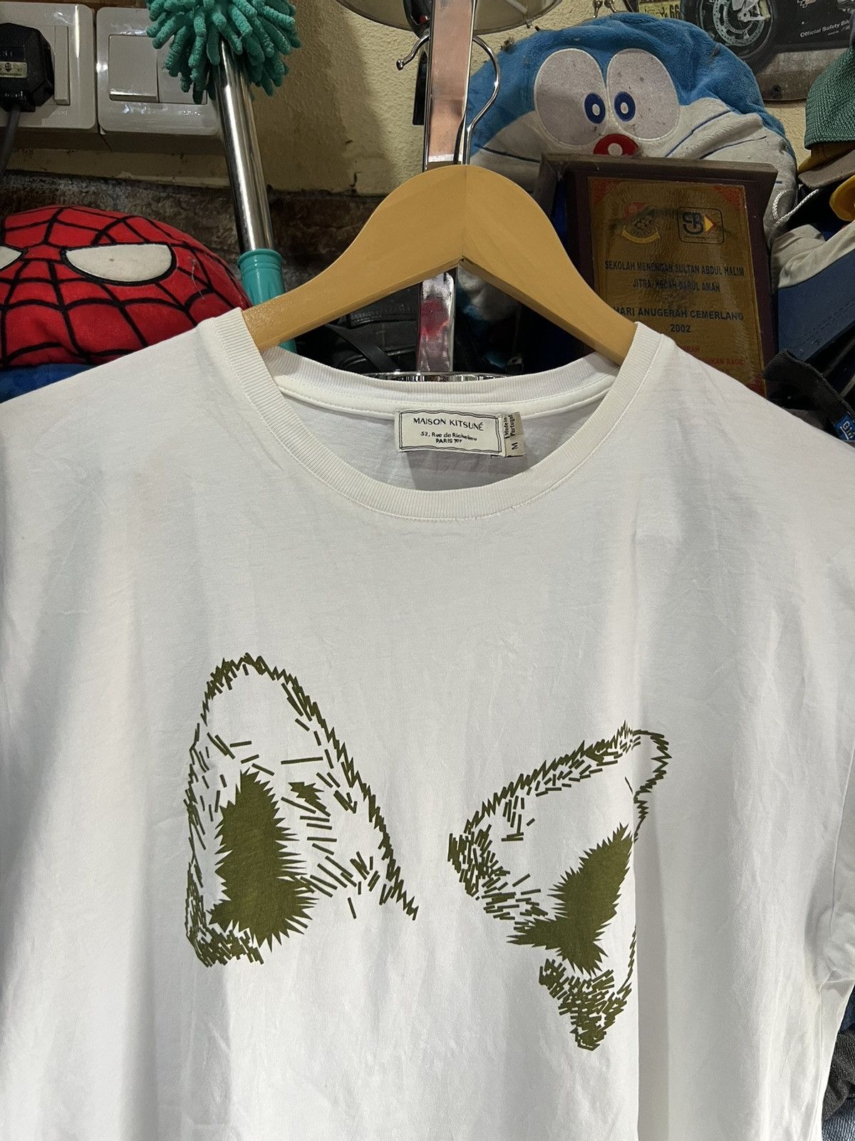 Maison Kitsune 🔥Maison Kitsune Pair of Ears Tee Size US M / EU 48-50 / 2 - 6 Thumbnail