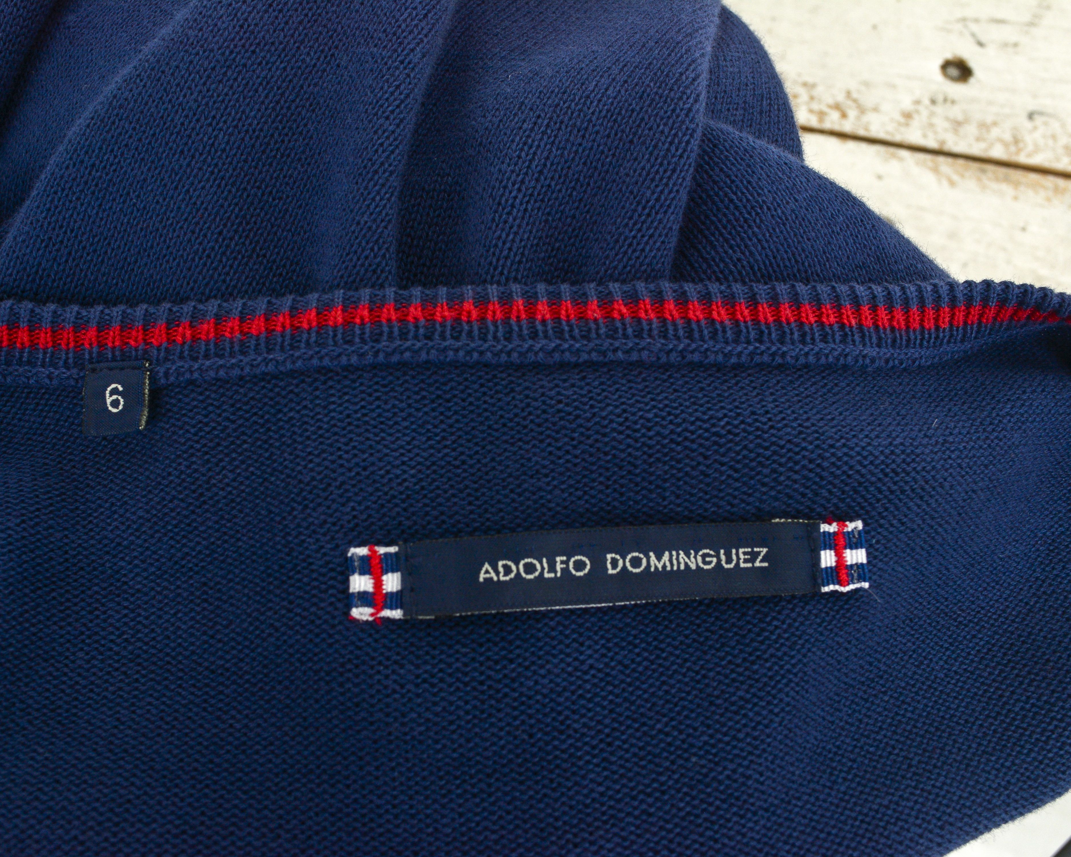 Adolfo Dominguez ADOLFO DOMINGUEZ Men 6 Size L Jumper Sweater Pullover Cotton Size US L / EU 52-54 / 3 - 4 Thumbnail